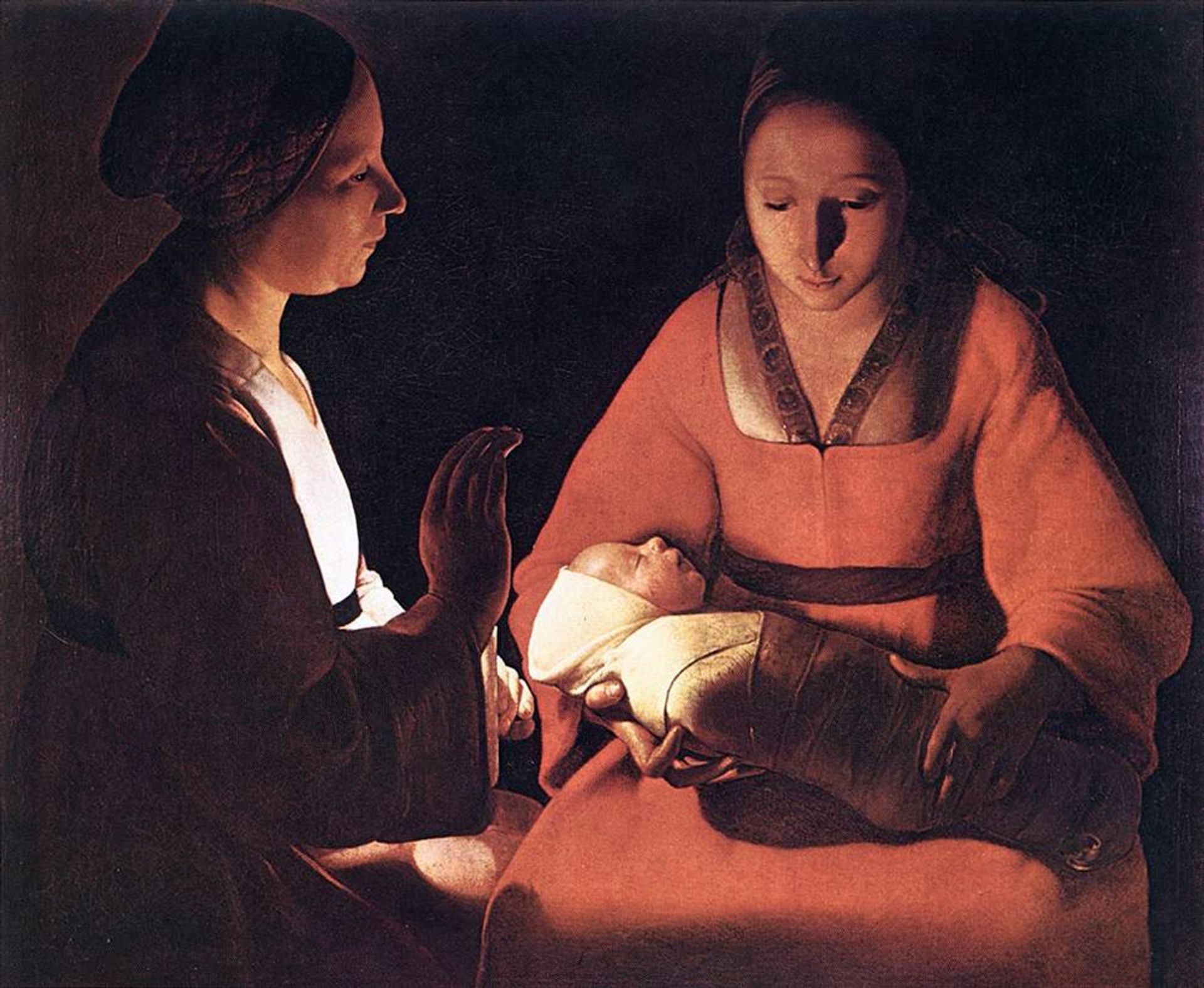 The Newborn by Georges de la Tour