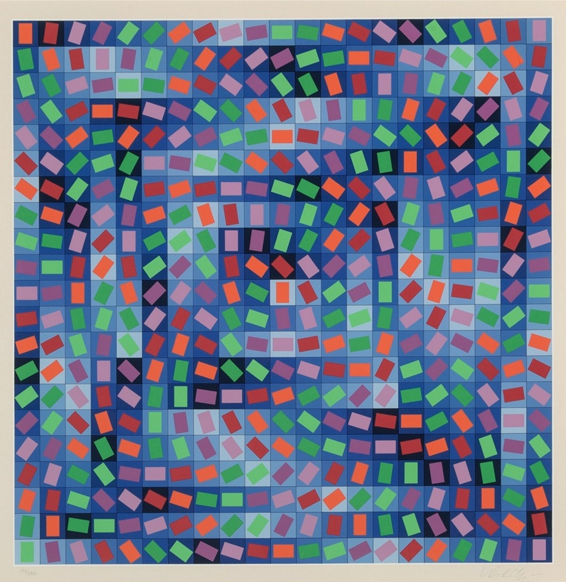 Rhythm by Victor Vasarely