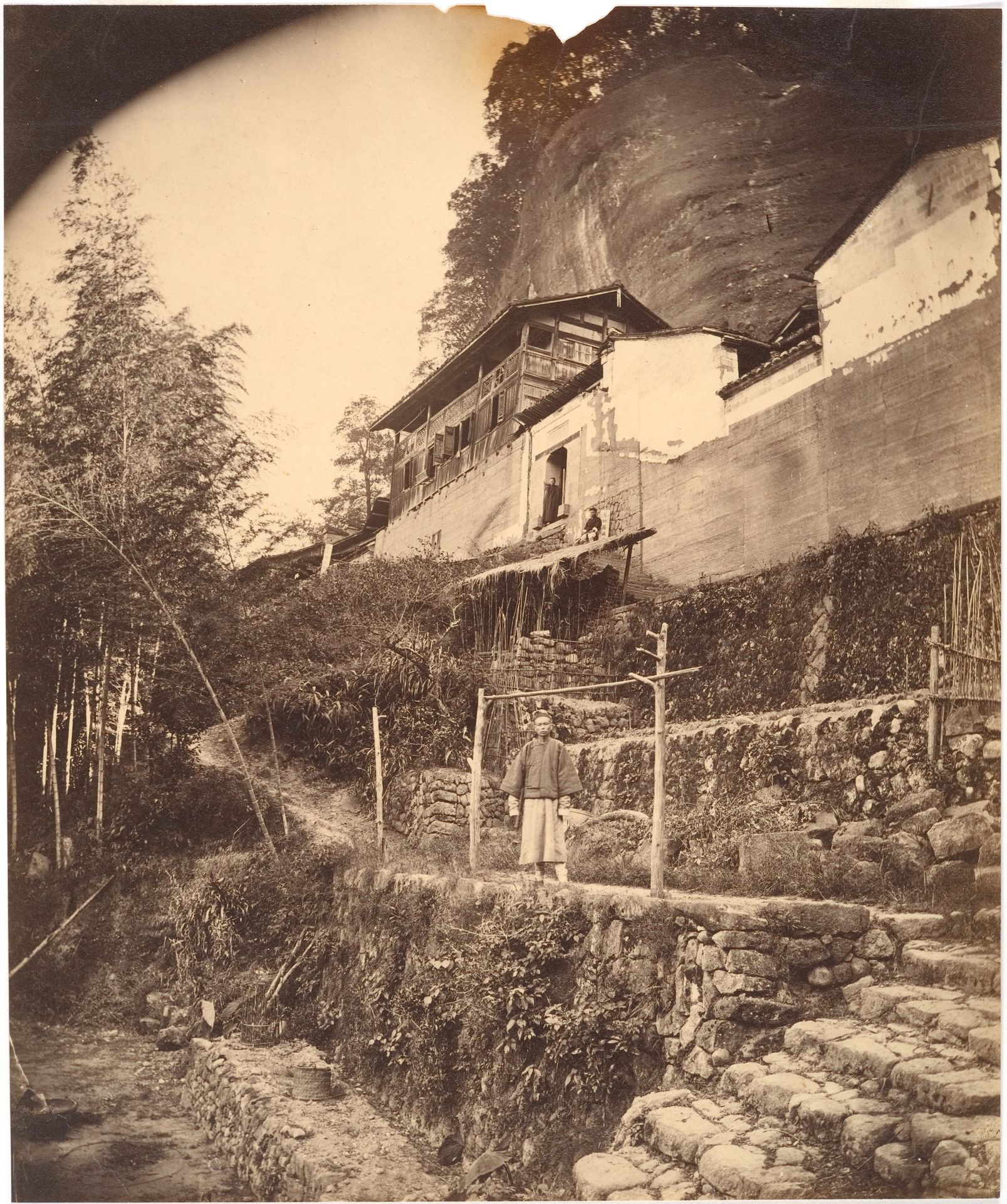 Pure Spring Cave, near Sing Chang by John Thomson