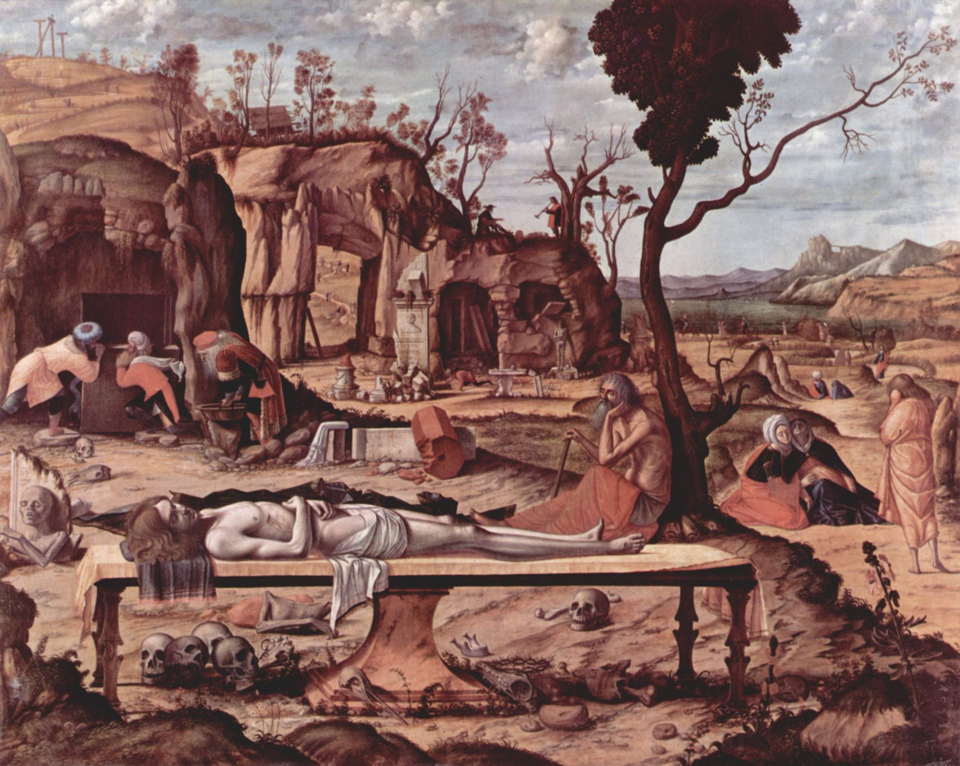 Lamentation of Christ by Vittore Carpaccio