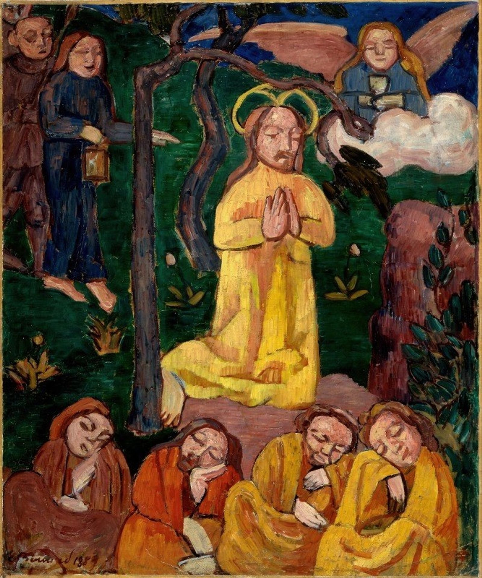Yellow Christ by Emile Bernard