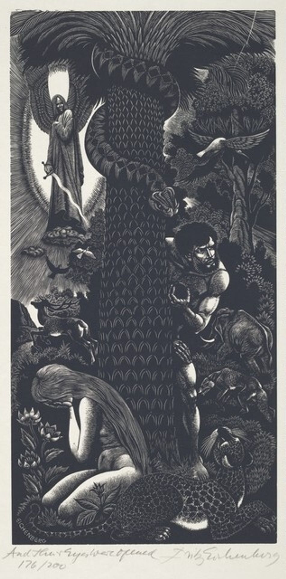 And Their Eyes were Opened by Fritz Eichenberg