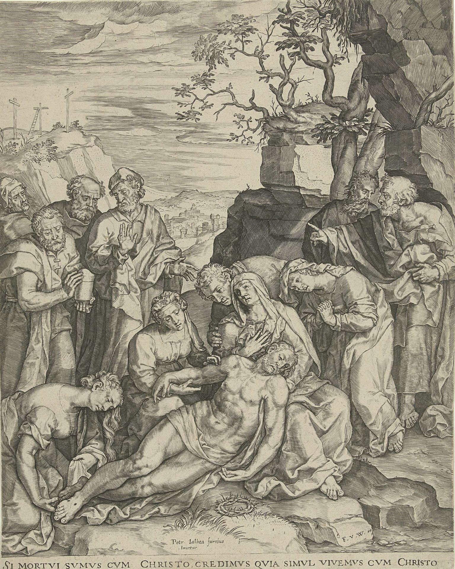 Bewening van Christus by Pieter Jalhea Furnius