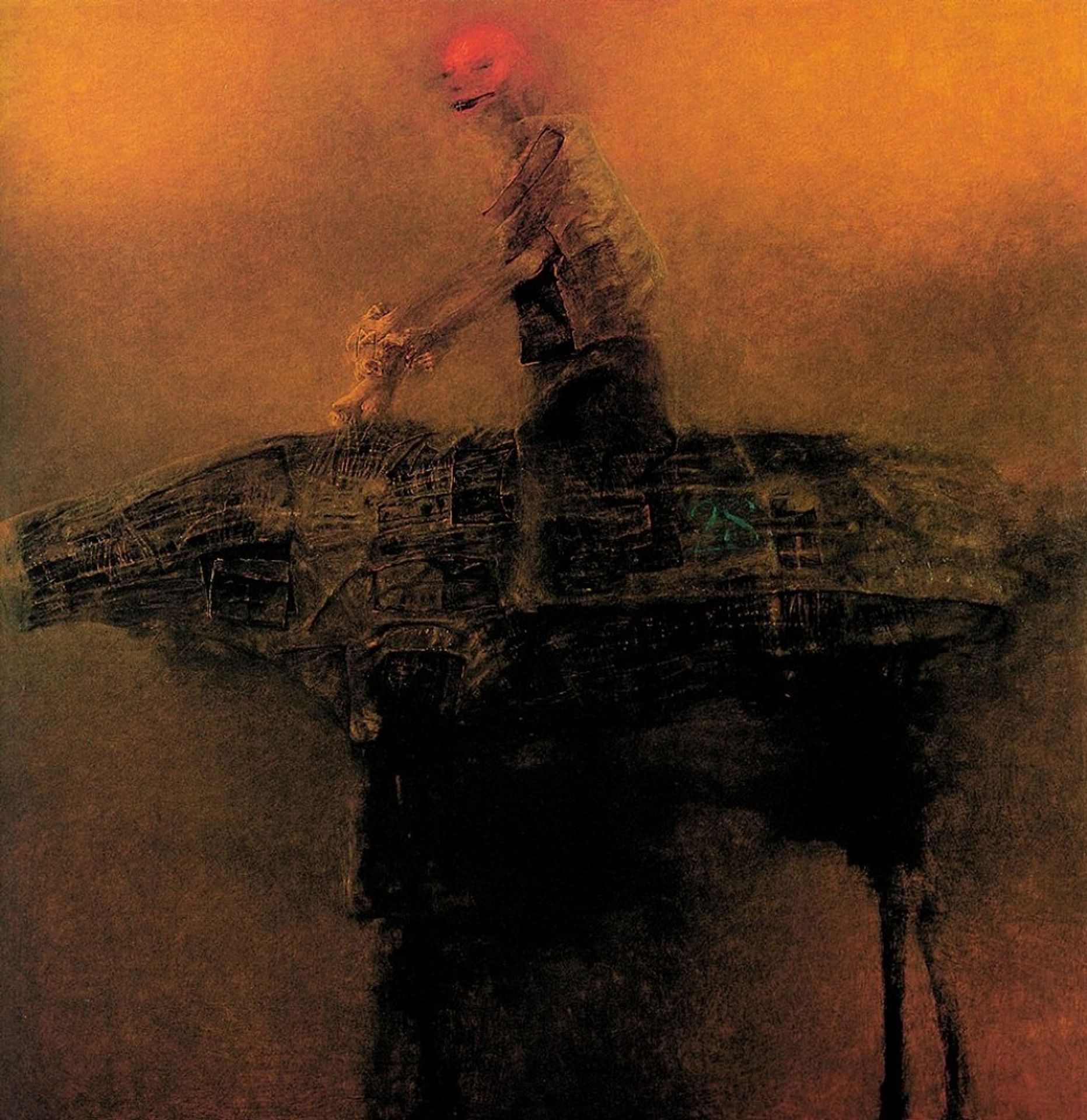 Untitled by Zdzislaw Beksinski