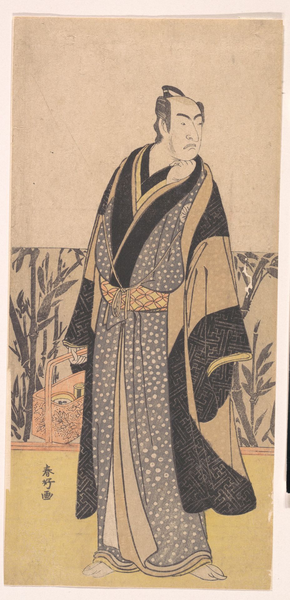 The Actor, Matsumoto Koshiro I 1674–1730 in an Unidentified Role by Katsukawa Shunkō