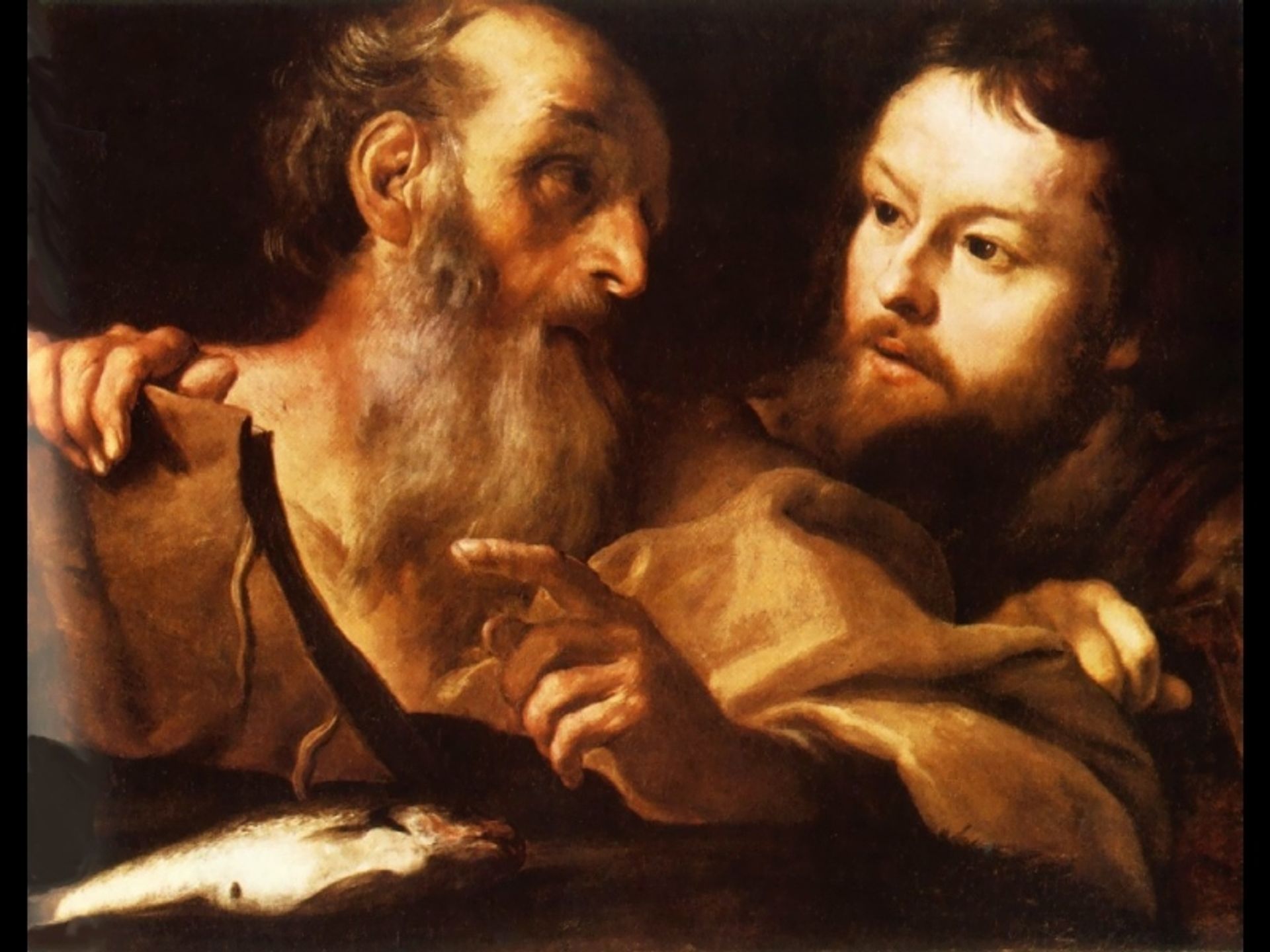 Saint Andrew and Saint Thomas by Gian Lorenzo Bernini