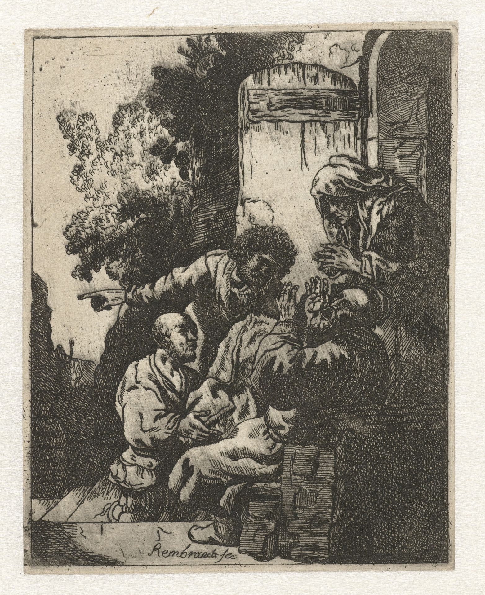 Joseph's coat brought to Jacob by Anonymous