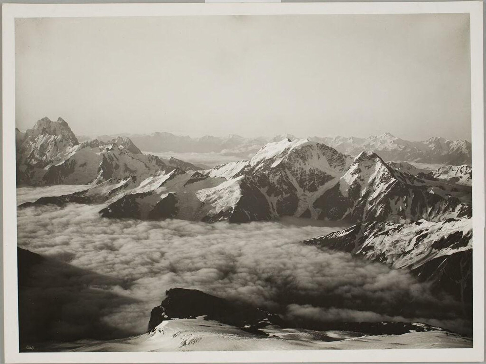 Baksan Valley, Mt. Ushba, Central Caucasus by Vittorio Sella