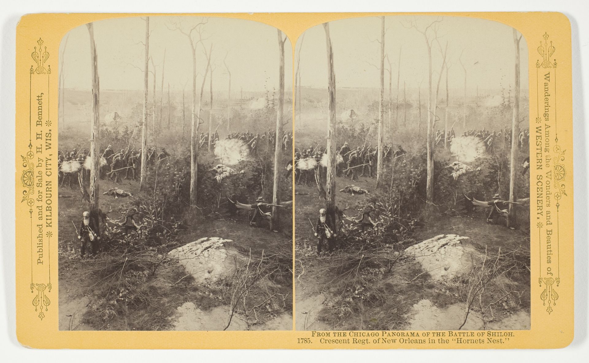 Crescent Regt. of New Orleans in the "Hornets Nest" by Henry Hamilton Bennett