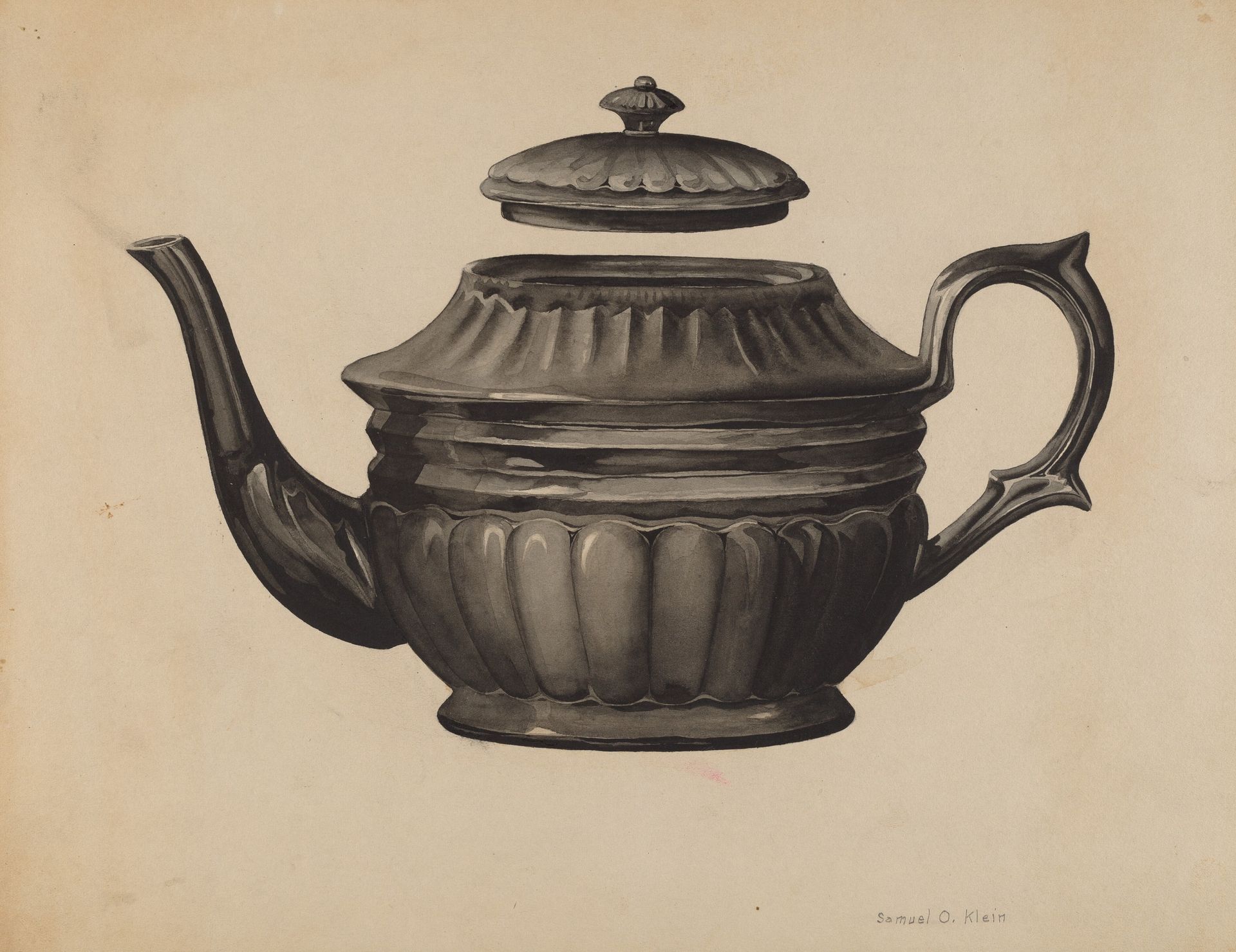 Teapot by Samuel O. Klein