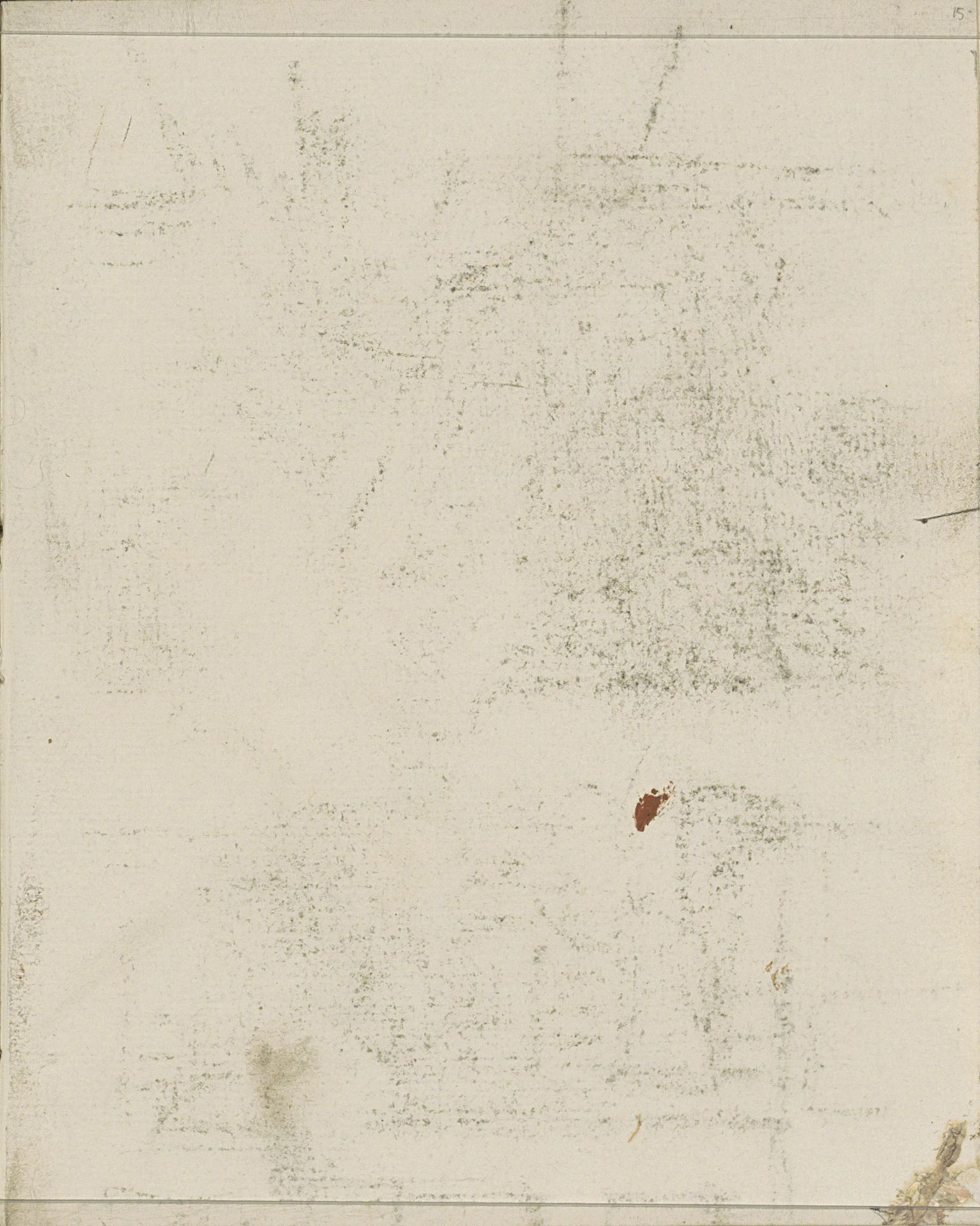 Abklatsch van de krijttekening op pagina 14 by Isaac Israels