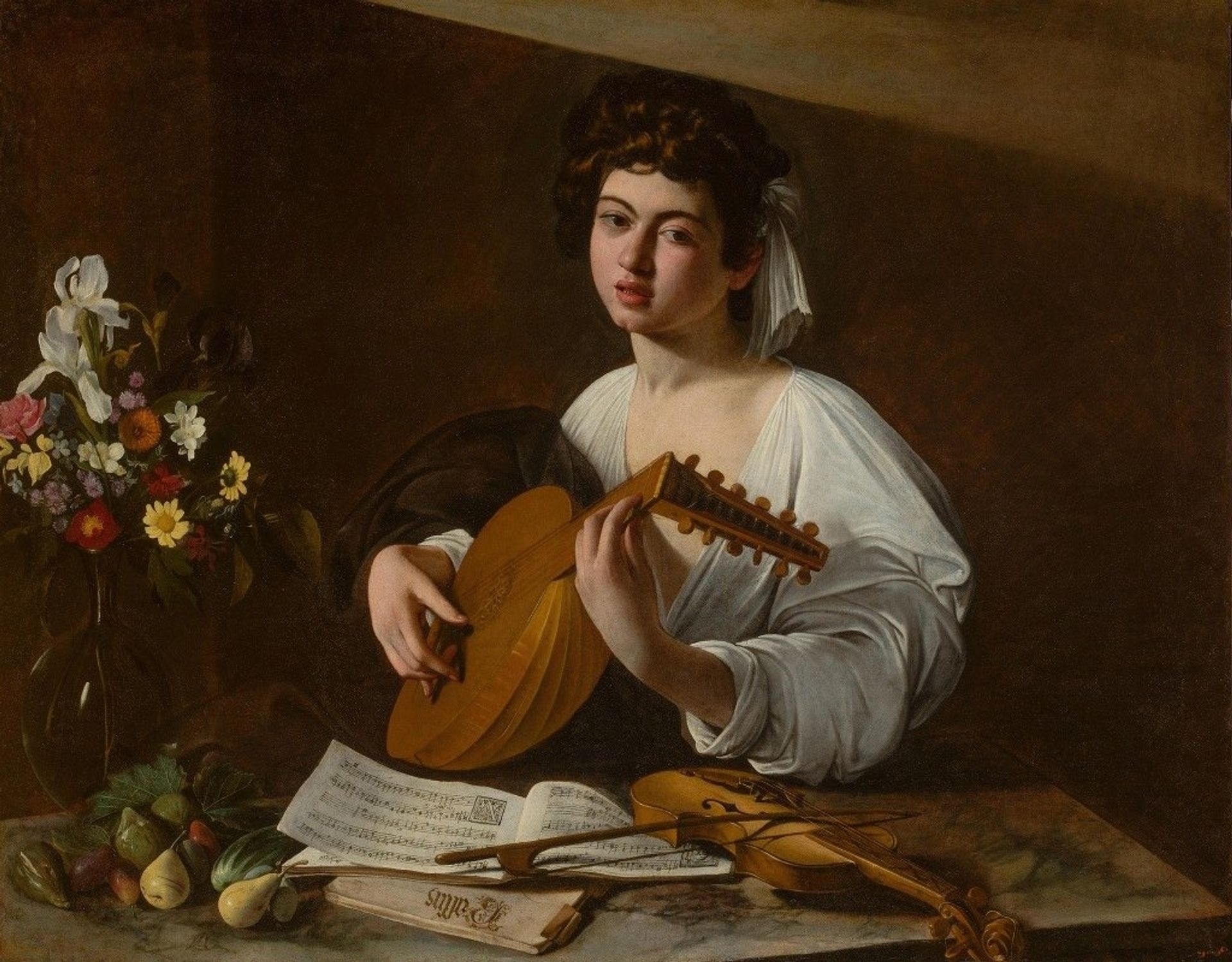 The Lute Player by Caravaggio