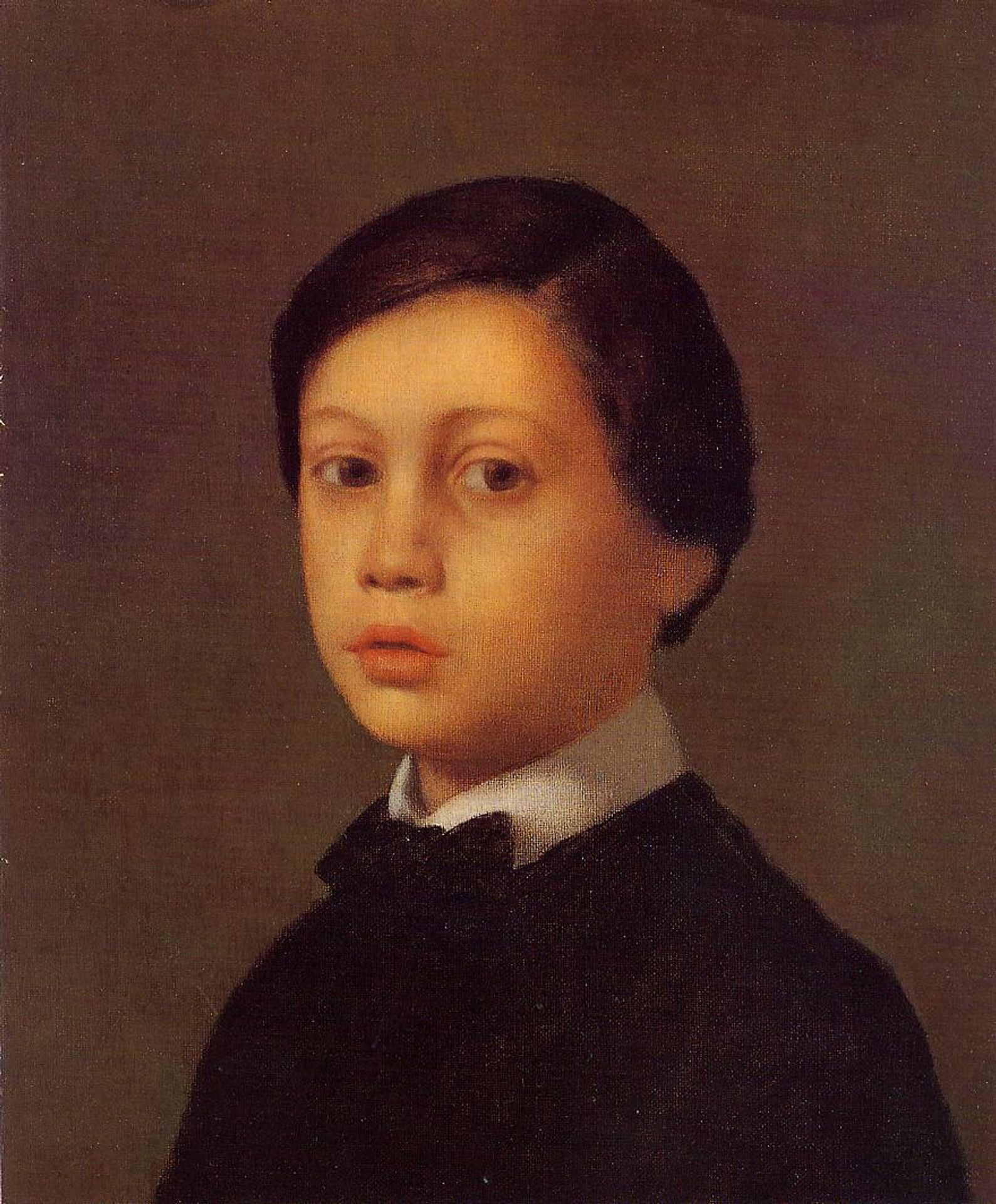 Portrait of Rene De Gas by Edgar Degas