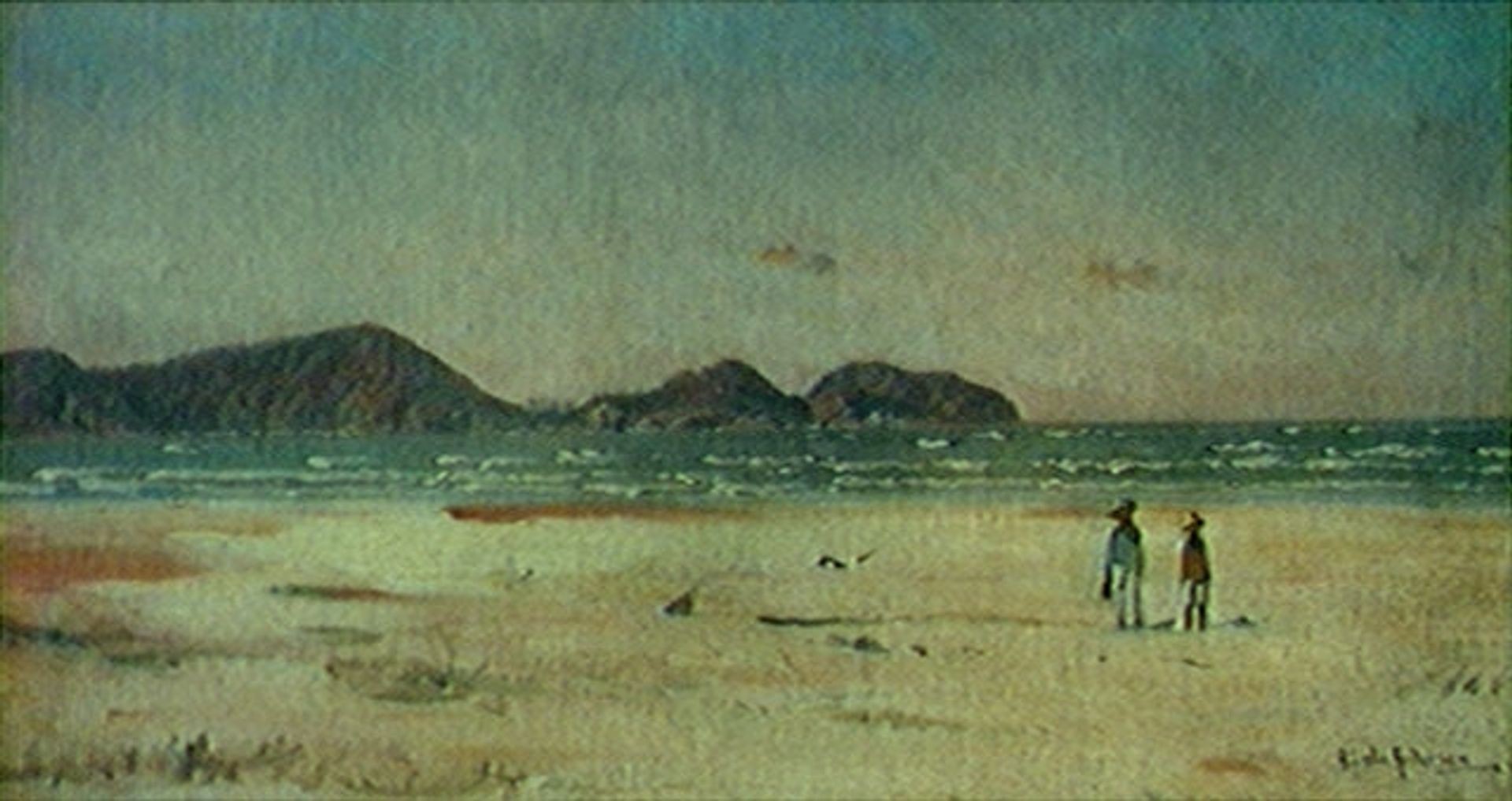 Entrada Da Barra Do Sul by Alfredo Andersen