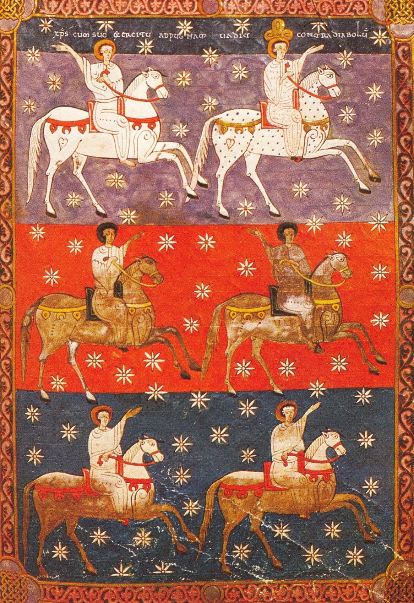 Le Cavalier Fidèle et Véritable. Les Armées du Ciel. Apoc. XIX by Facundus