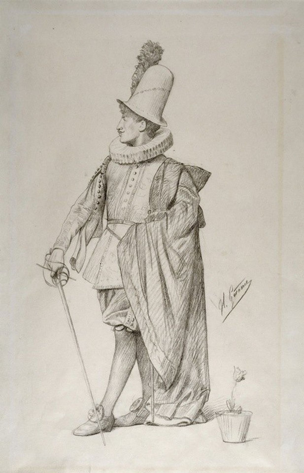 Dutch Cavalier by Jean-Léon Gérôme