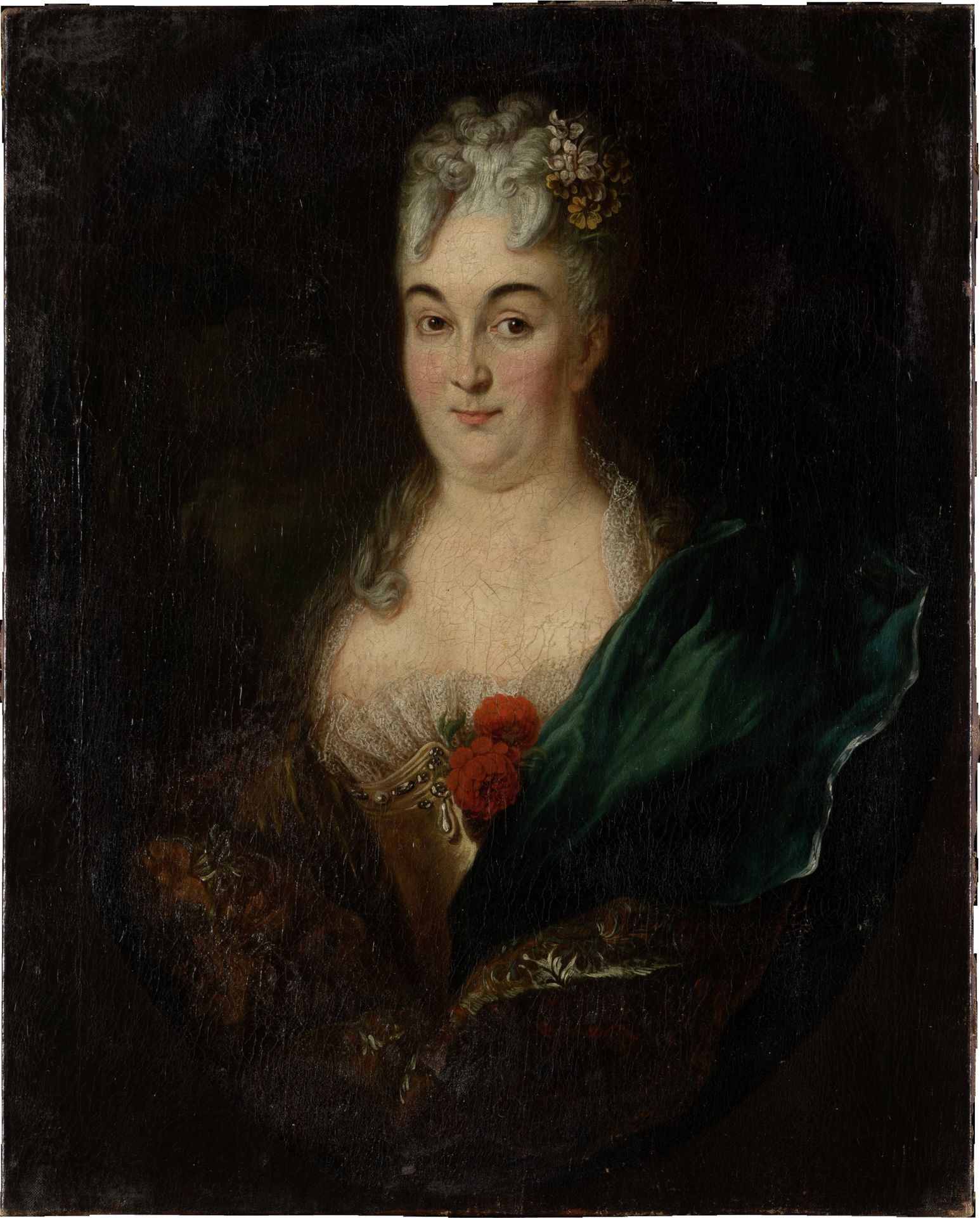 Portrait of Maria Justina von Lersner by Anonymous