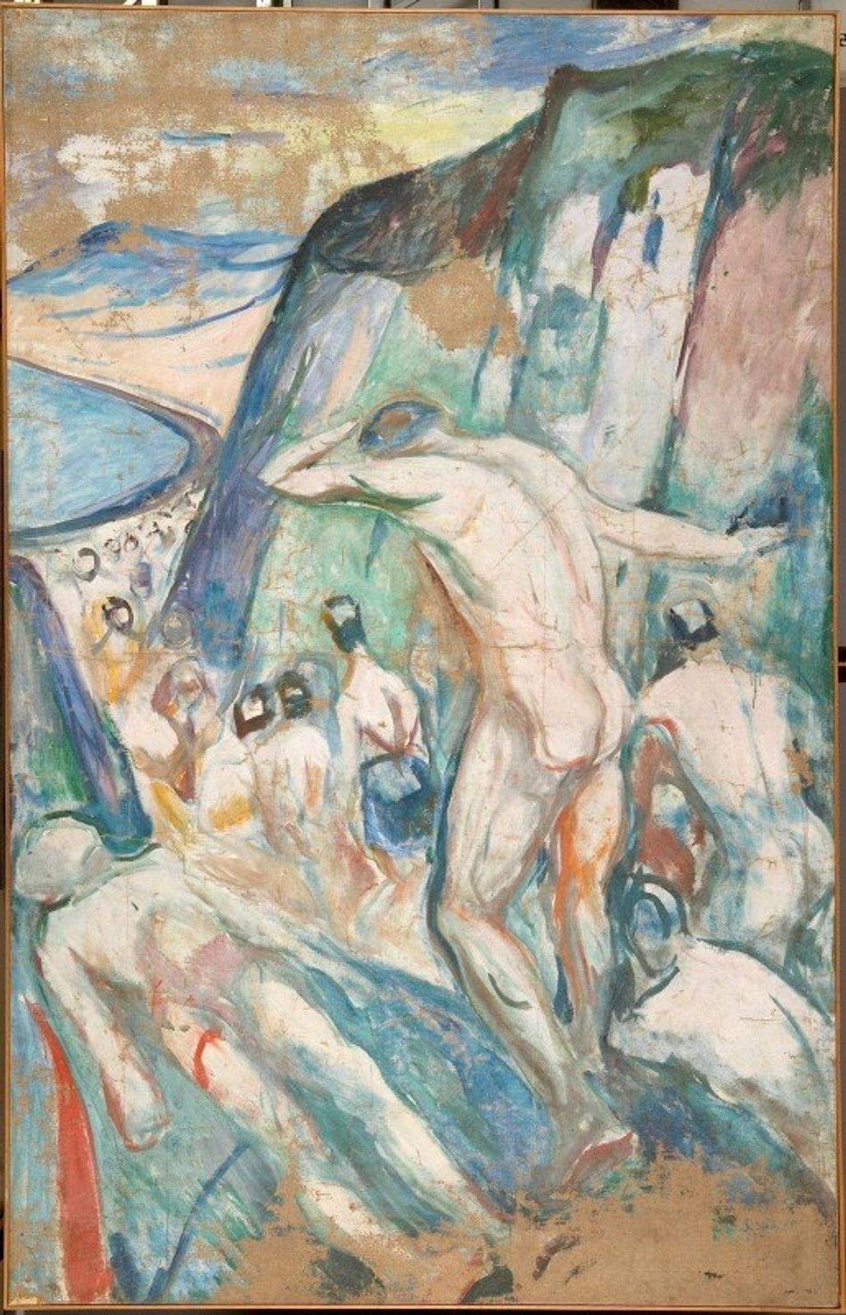 The Storm, Right Part by Edvard Munch