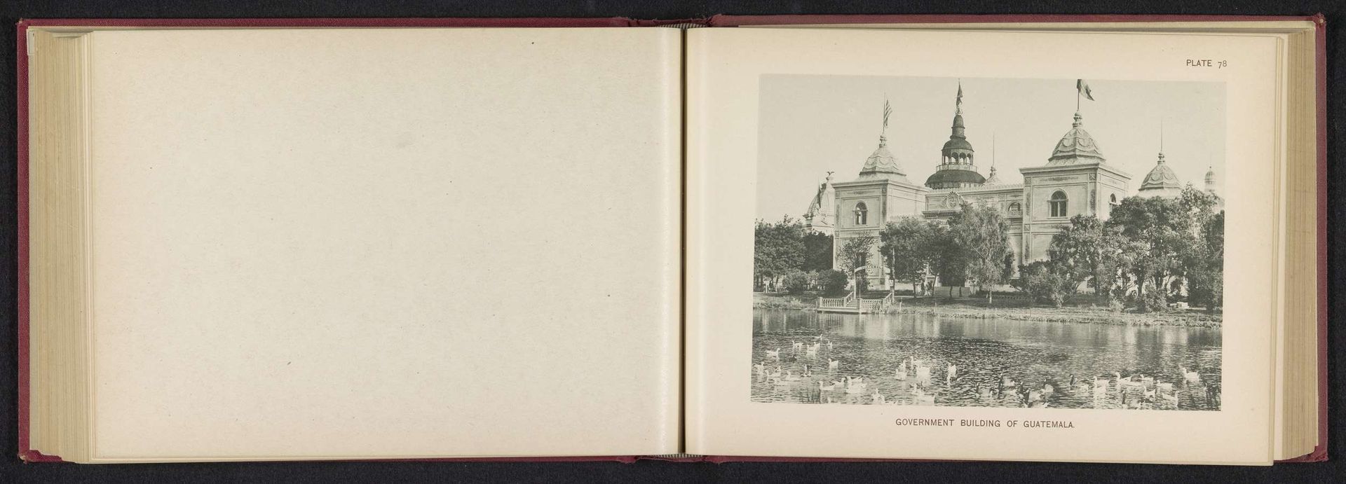Gebouw van Guatemala op de World's Columbian Exposition in Chicago in 1893 by Charles Dudley Arnold