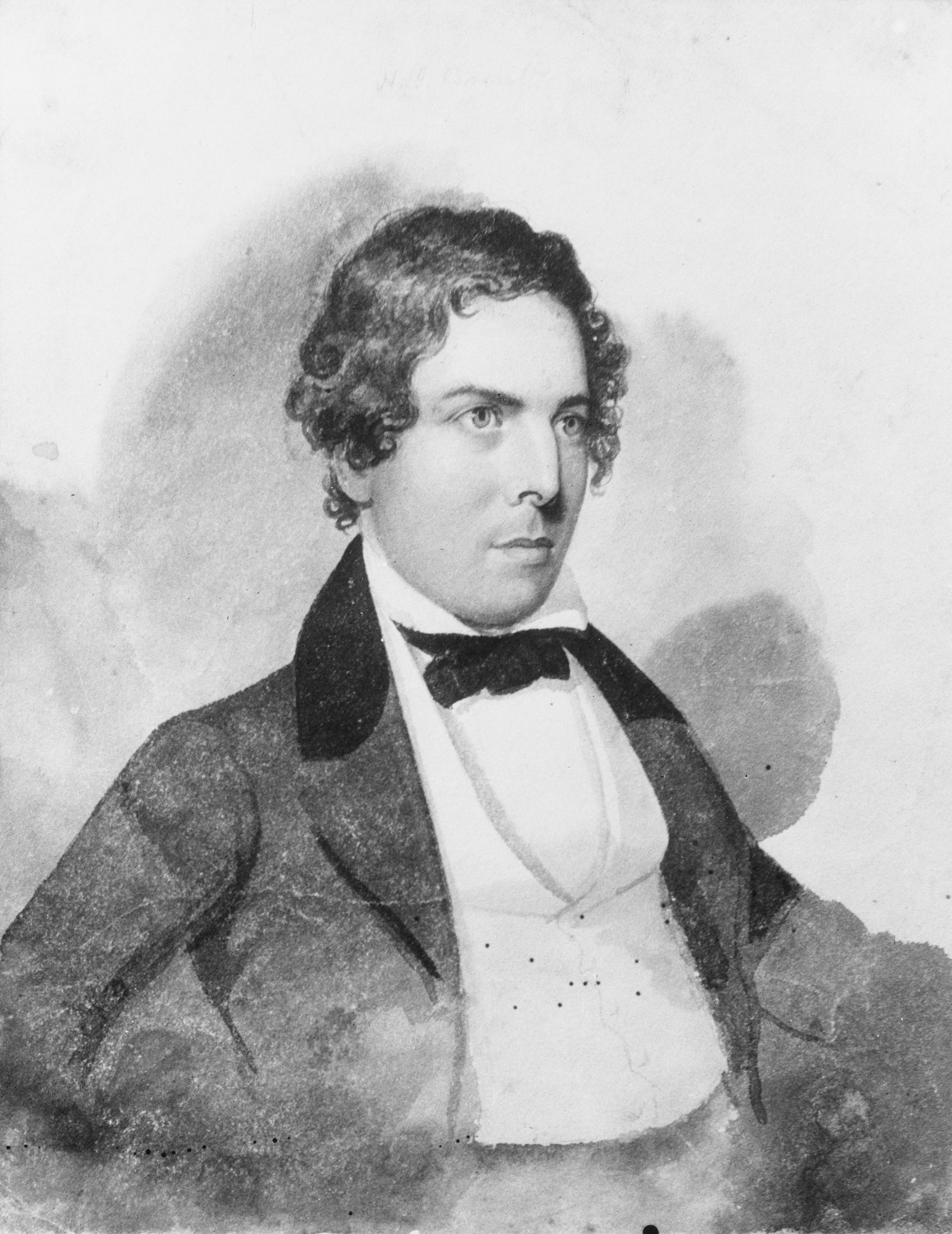 Portrait of a Man (from McGuire Scrapbook) by Henry Brent