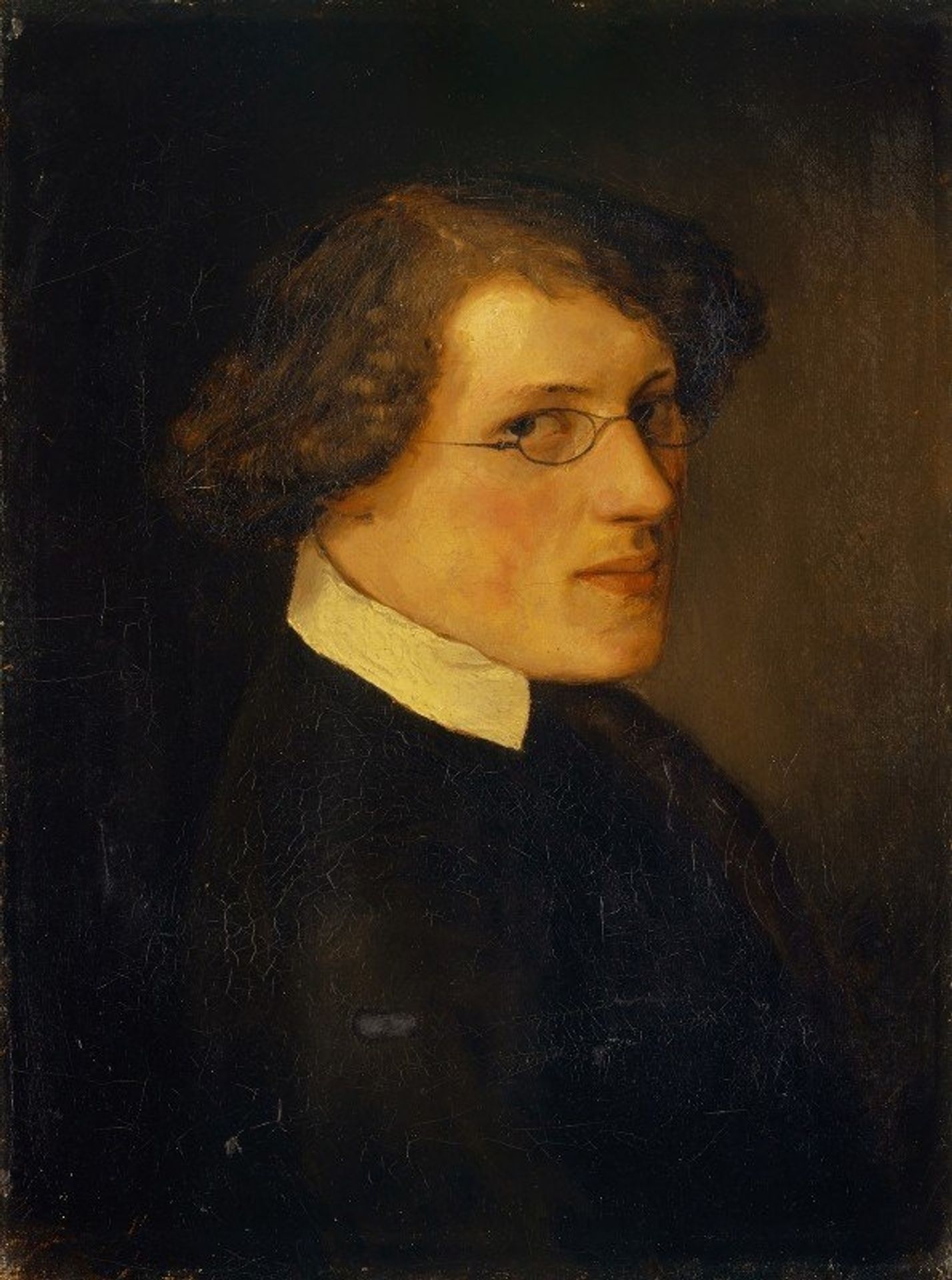 Portrait of Jakob Mähly by Arnold Böcklin