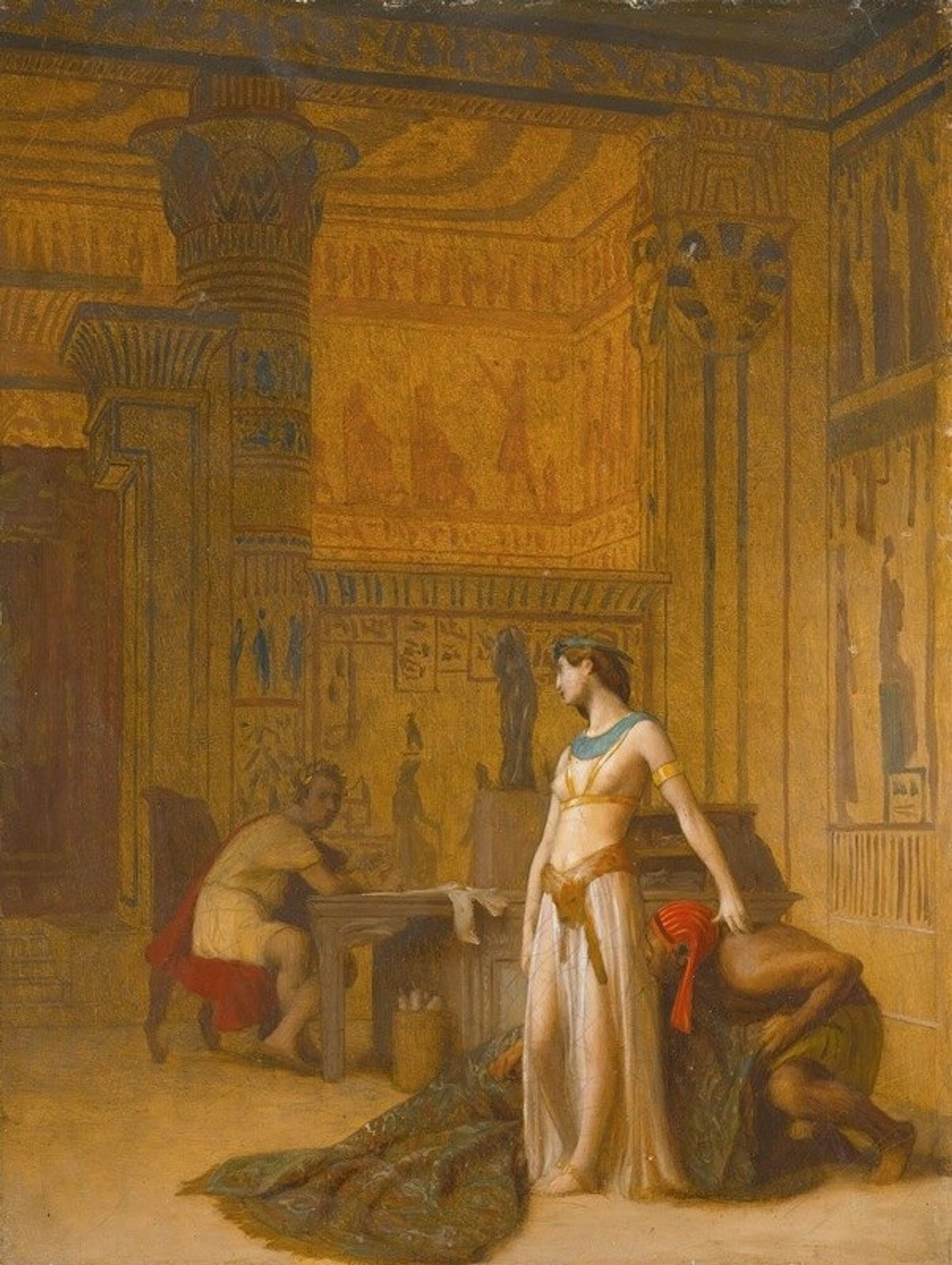 Cléopâtre et César by Jean-Léon Gérôme