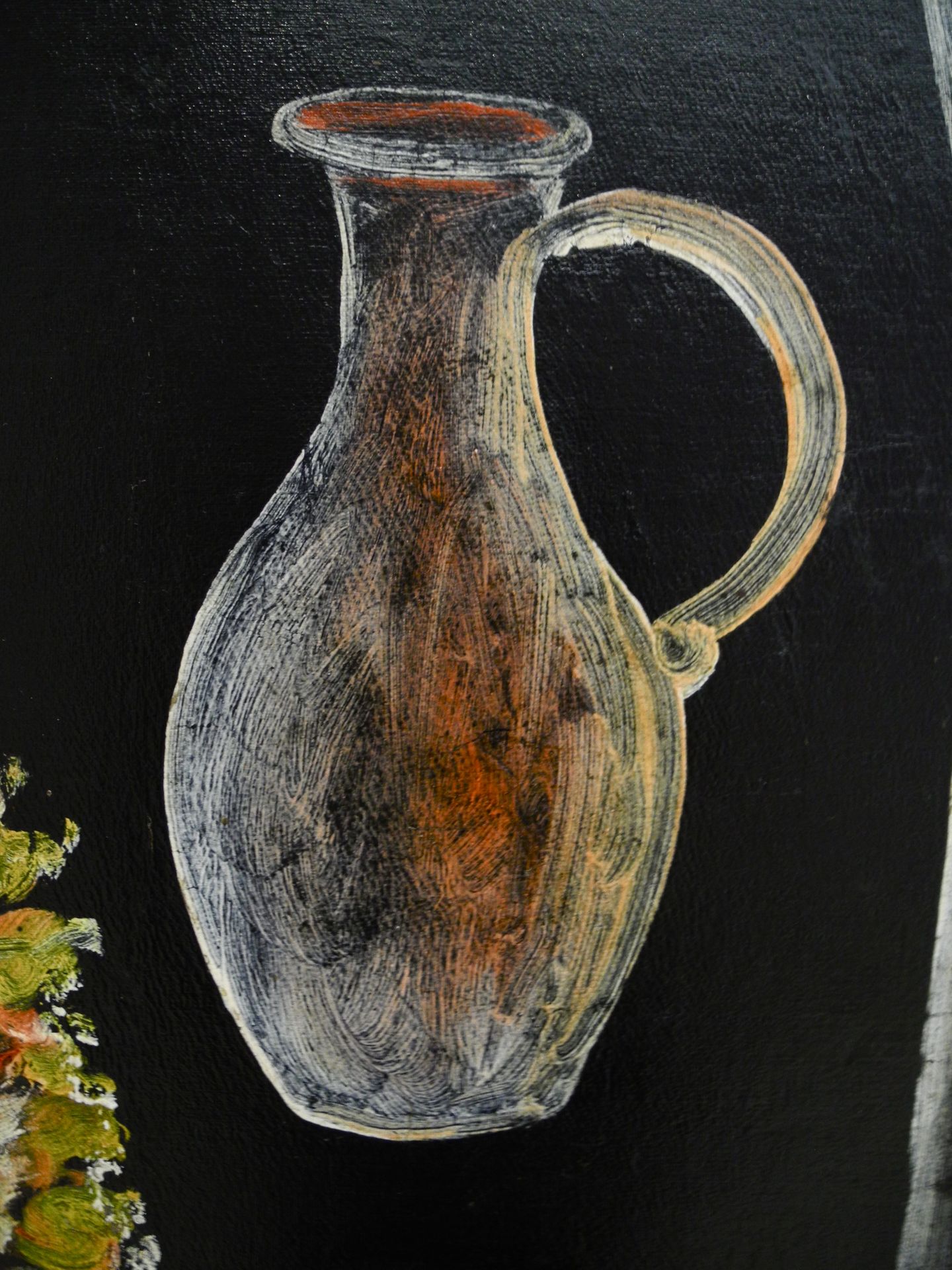 Still Life (detail) by Niko Pirosmani