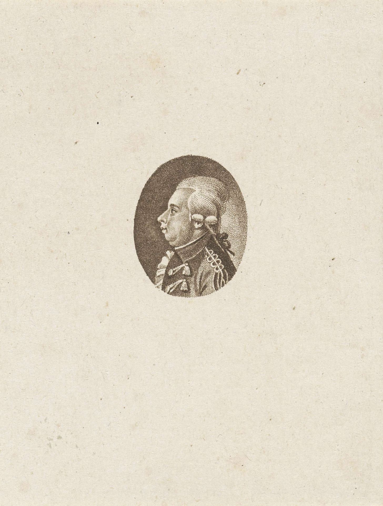Portret van Willem V, prins van Oranje-Nassau by Anonymous