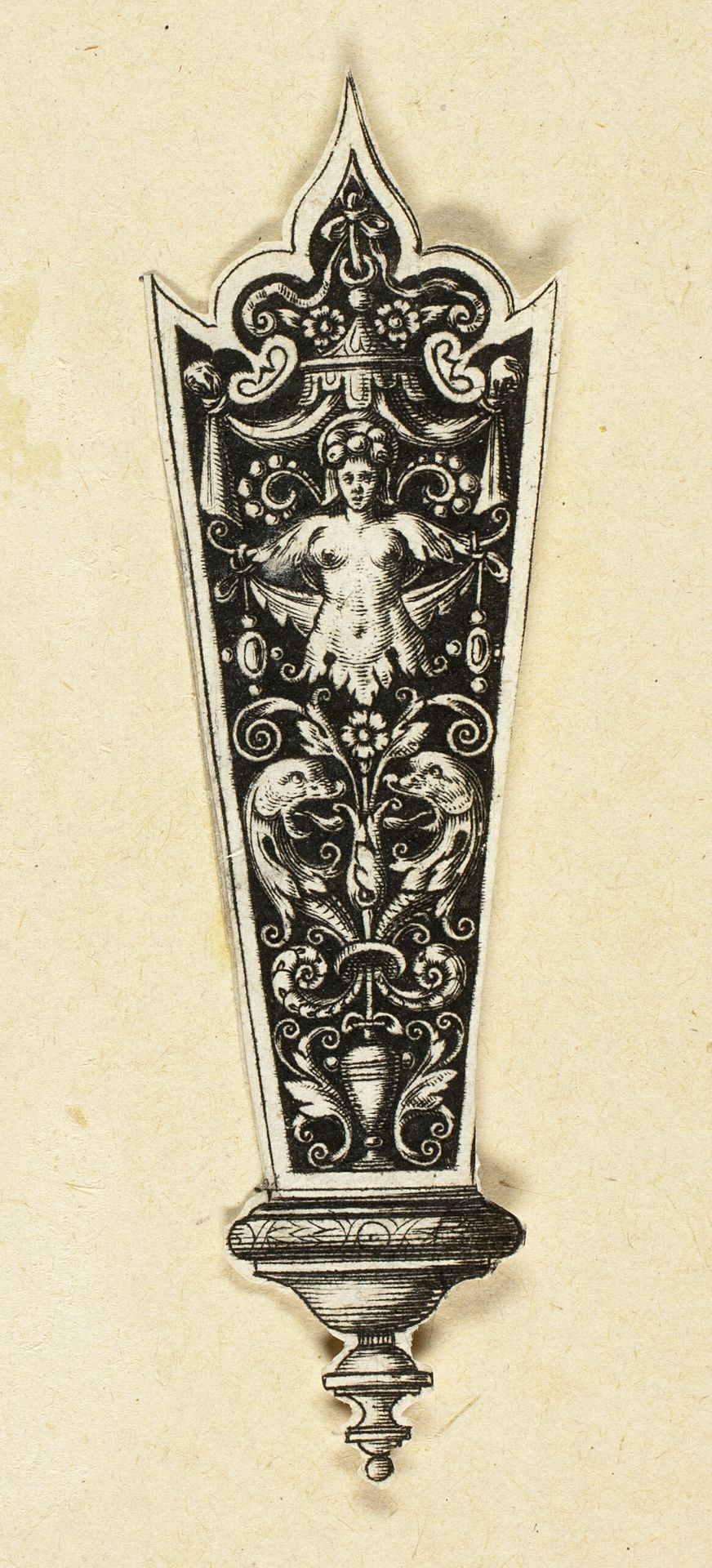 Ornamental Design for Knife Handle by Theodor de Bry