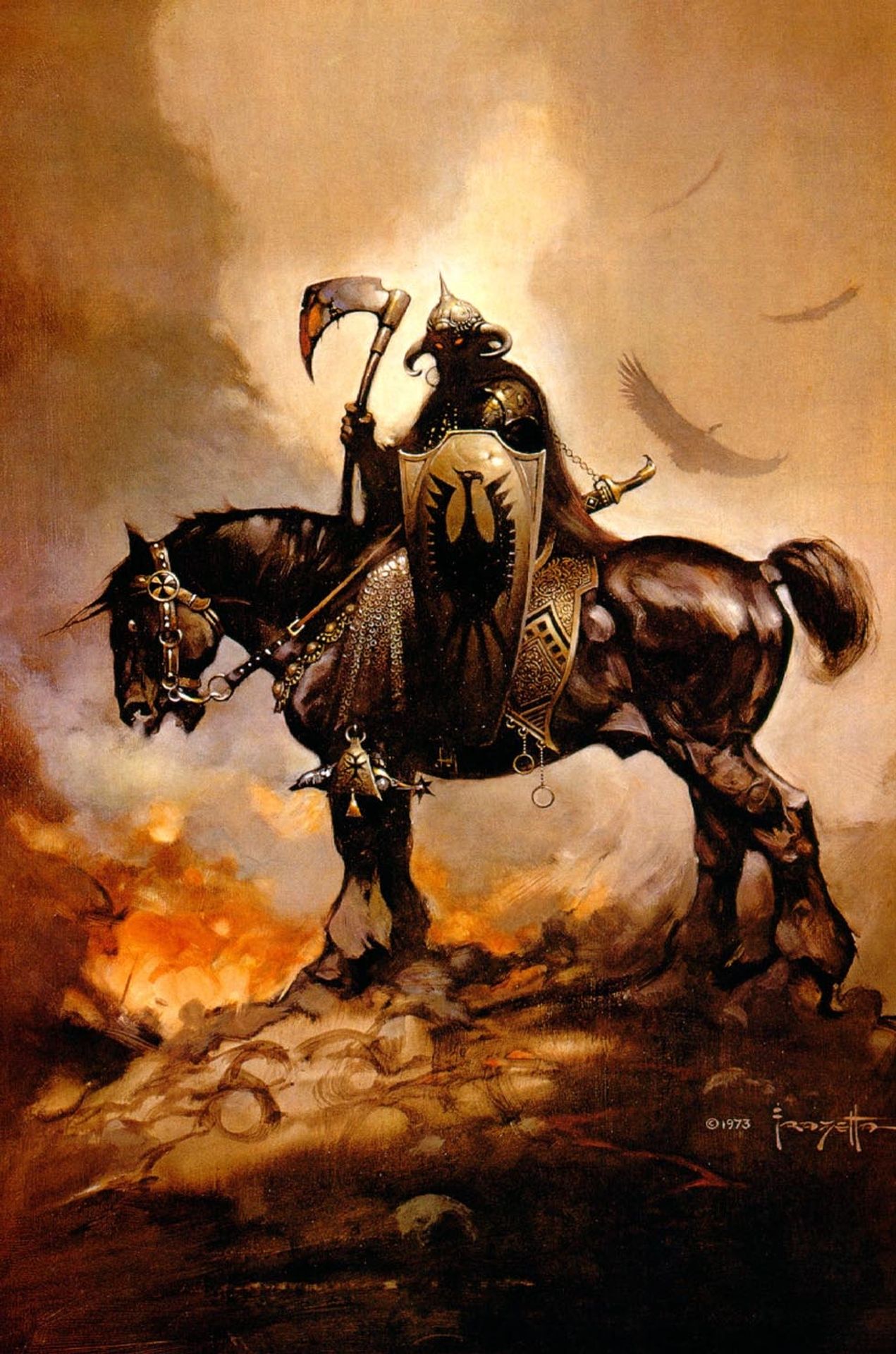 Death Dealer by Frank Frazetta
