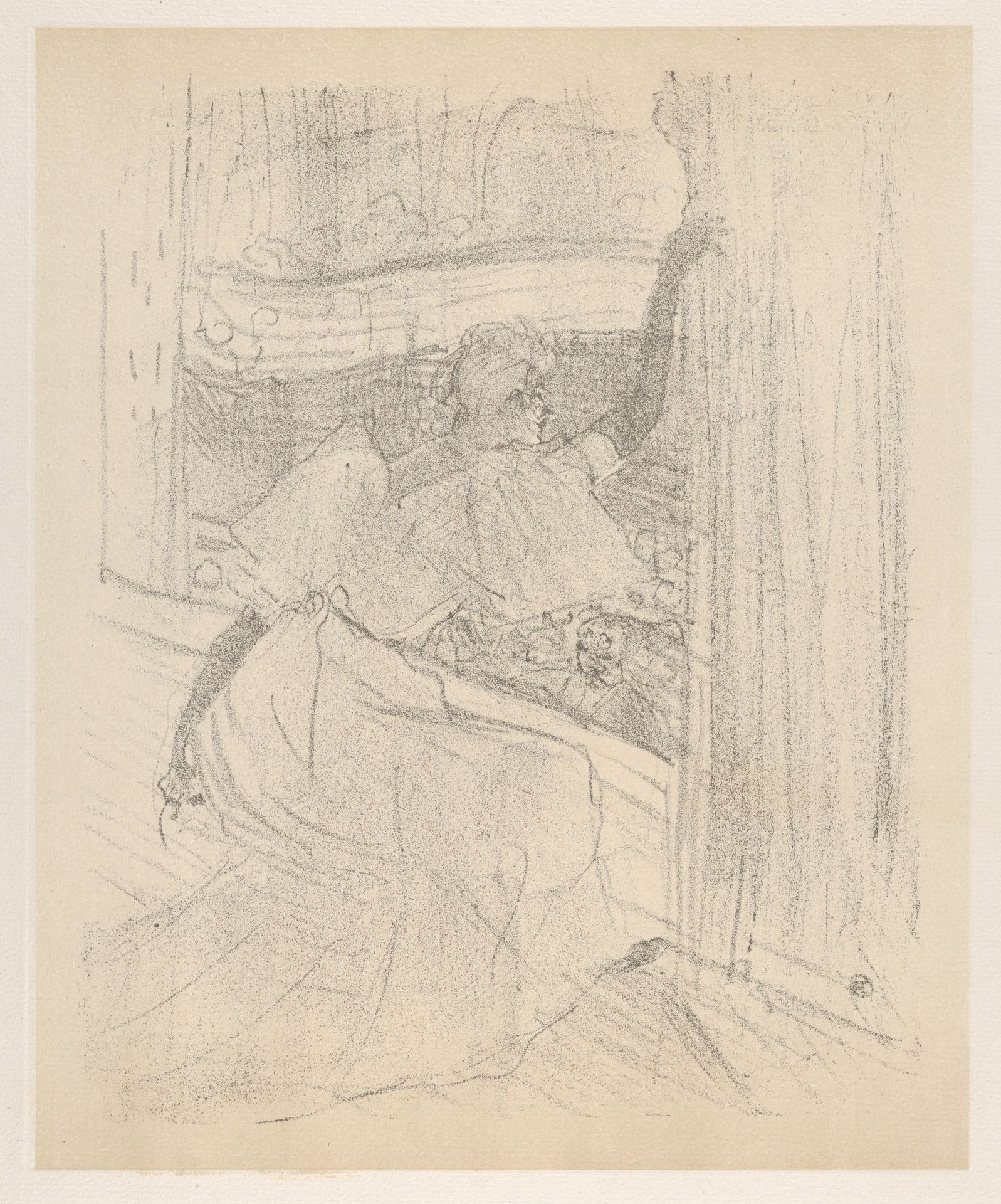 VIII. Saluant le Public by Henri de Toulouse-Lautrec