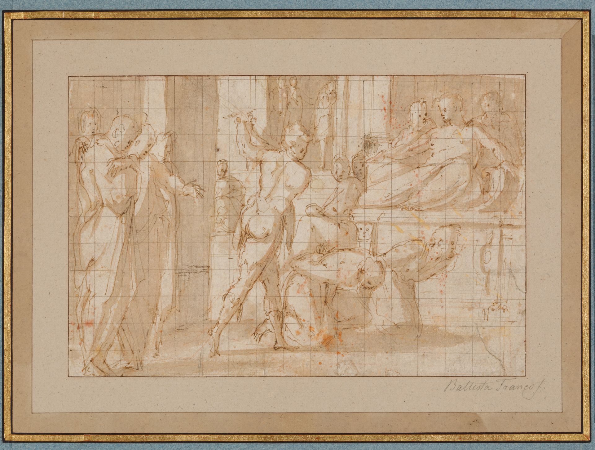 The Martyrdom of two Saints (Cosmas and Damian) by Giorgio Vasari