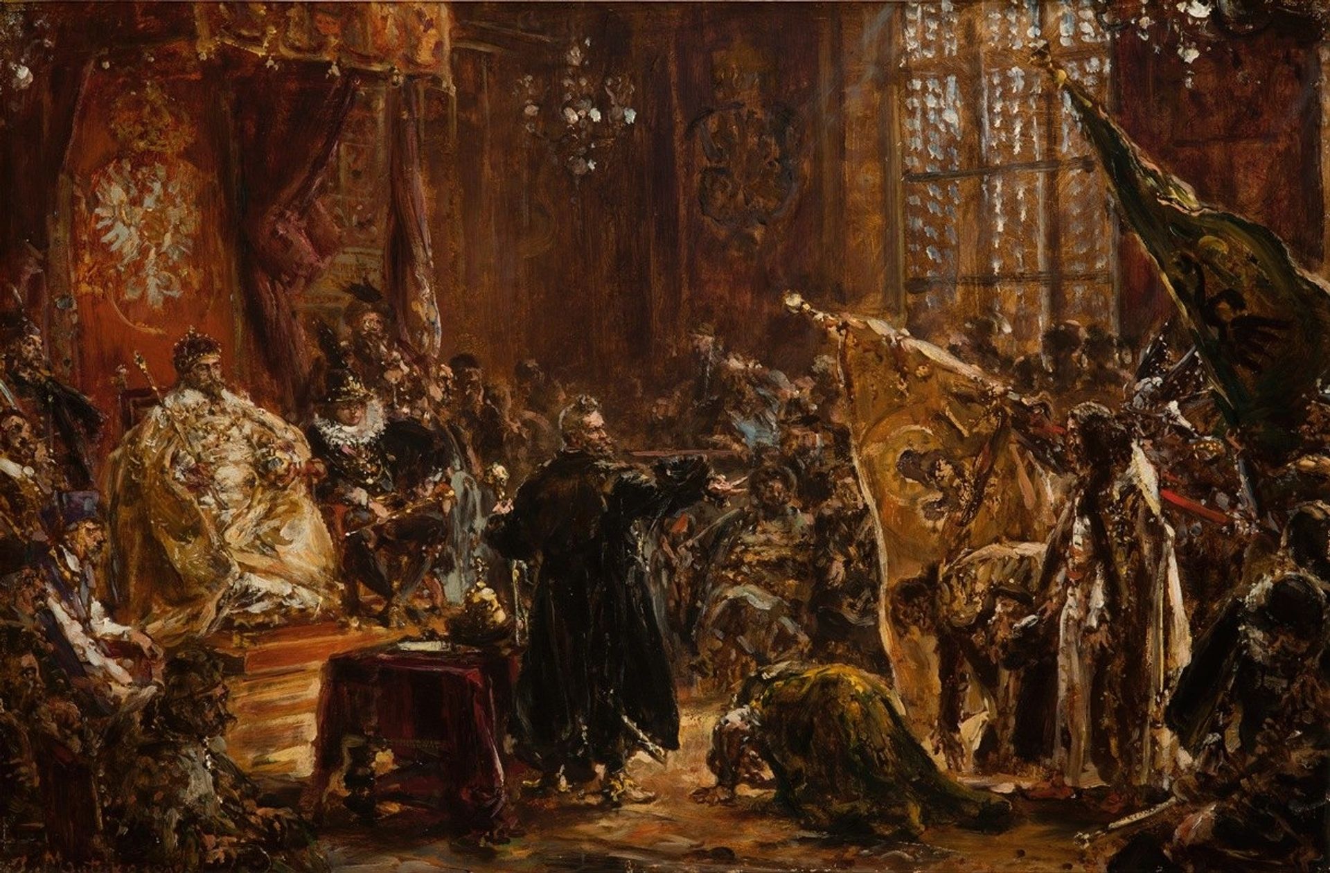 Shuysky Tsars at the Seym of Warsaw by Jan Matejko