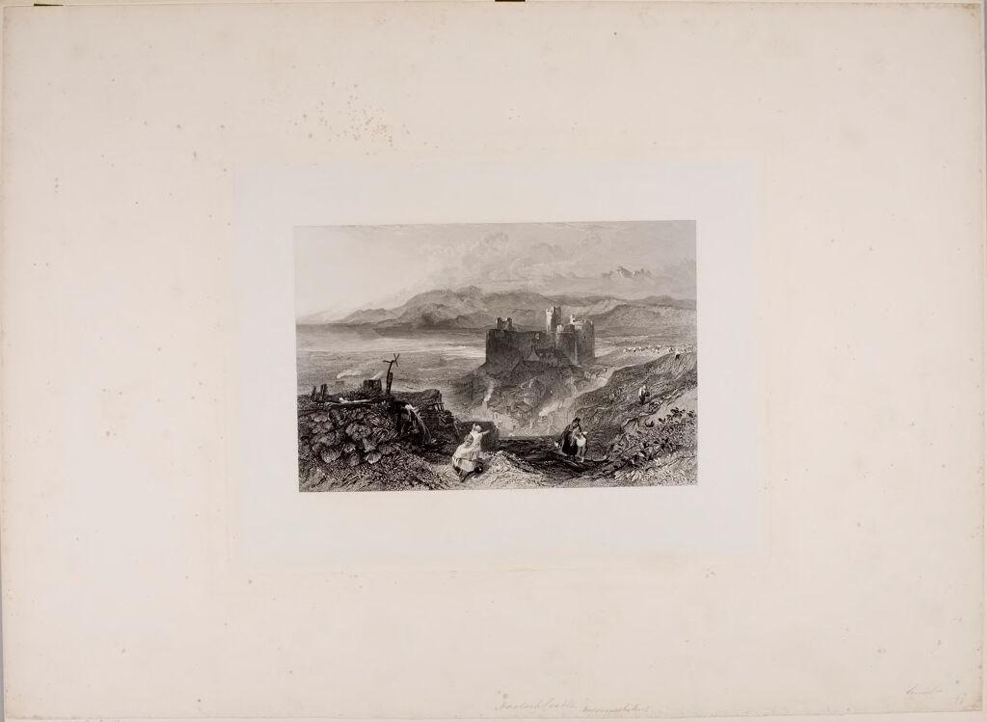 Harlech Castle, North Wales by W. R. Smith