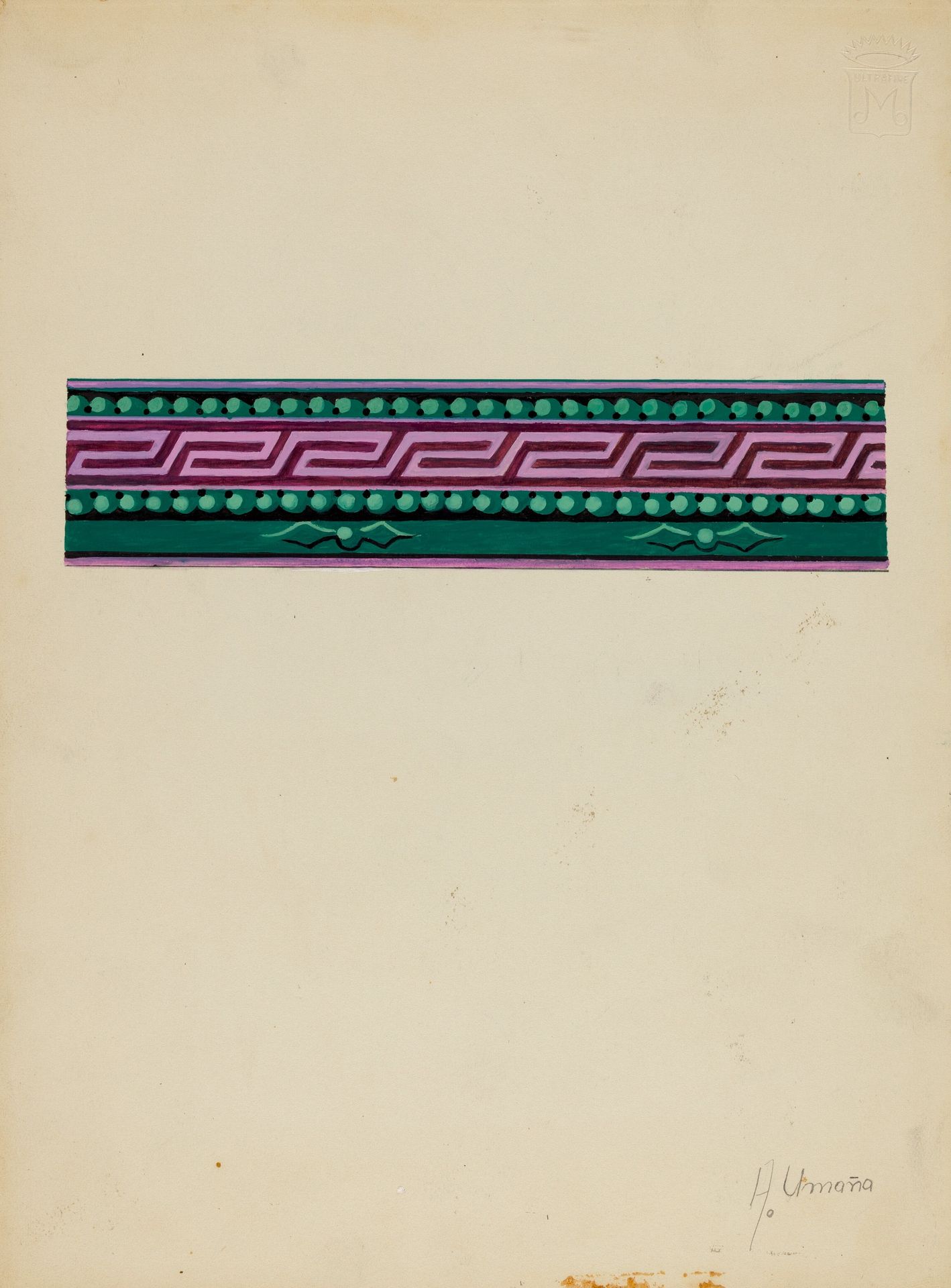 Wall Paper Border by Alfonso Umana