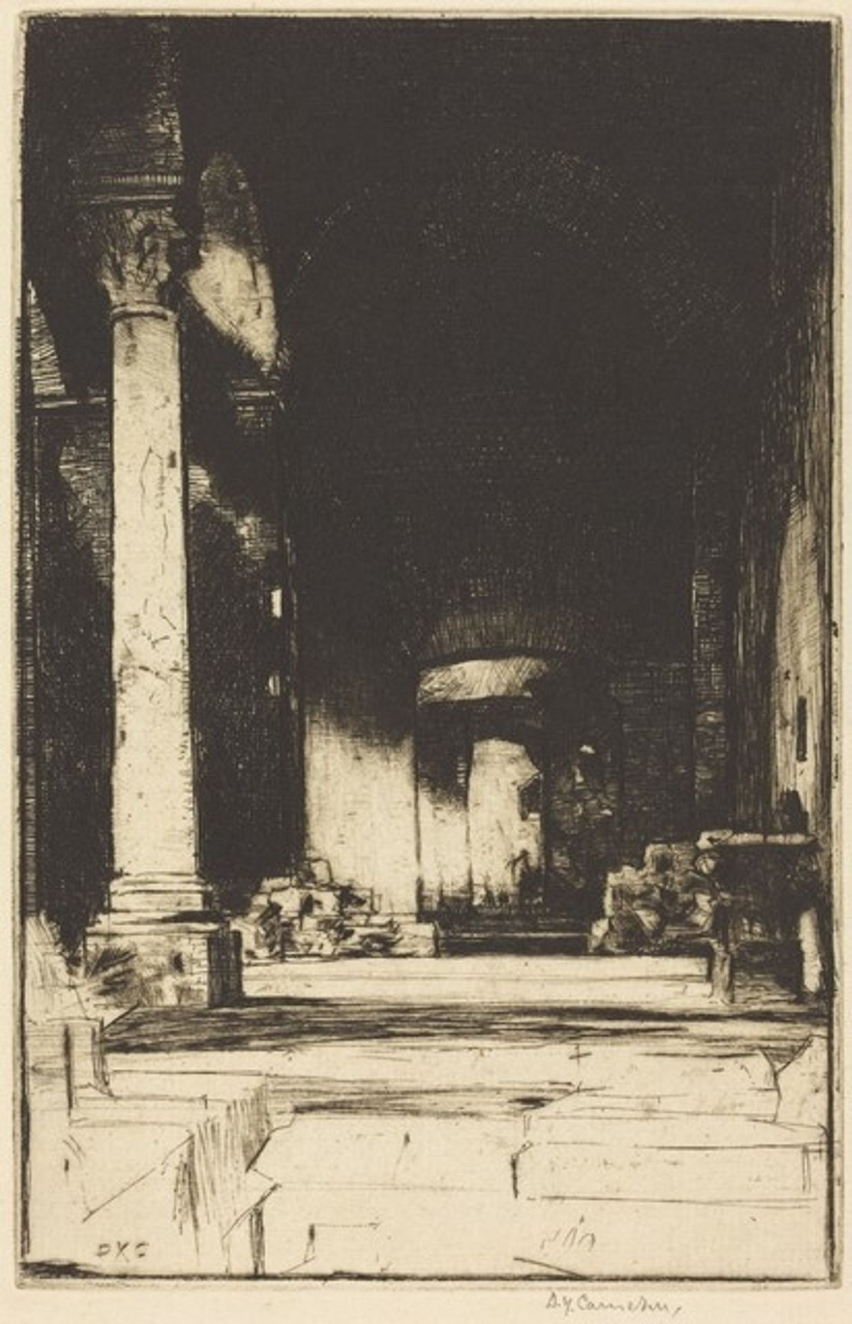 Santa Maria by David Young Cameron
