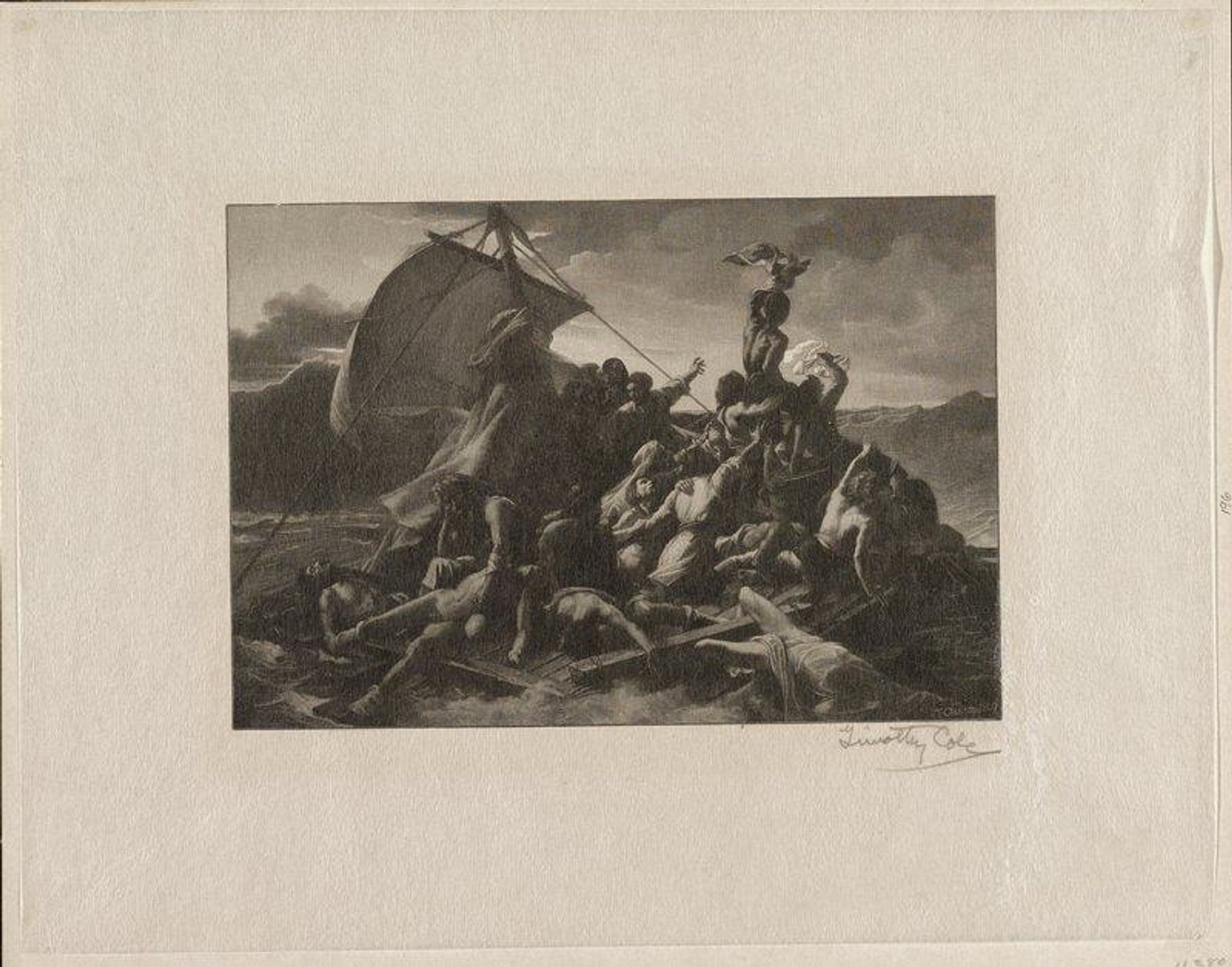 Raft of the Medusa by Timothy Cole
