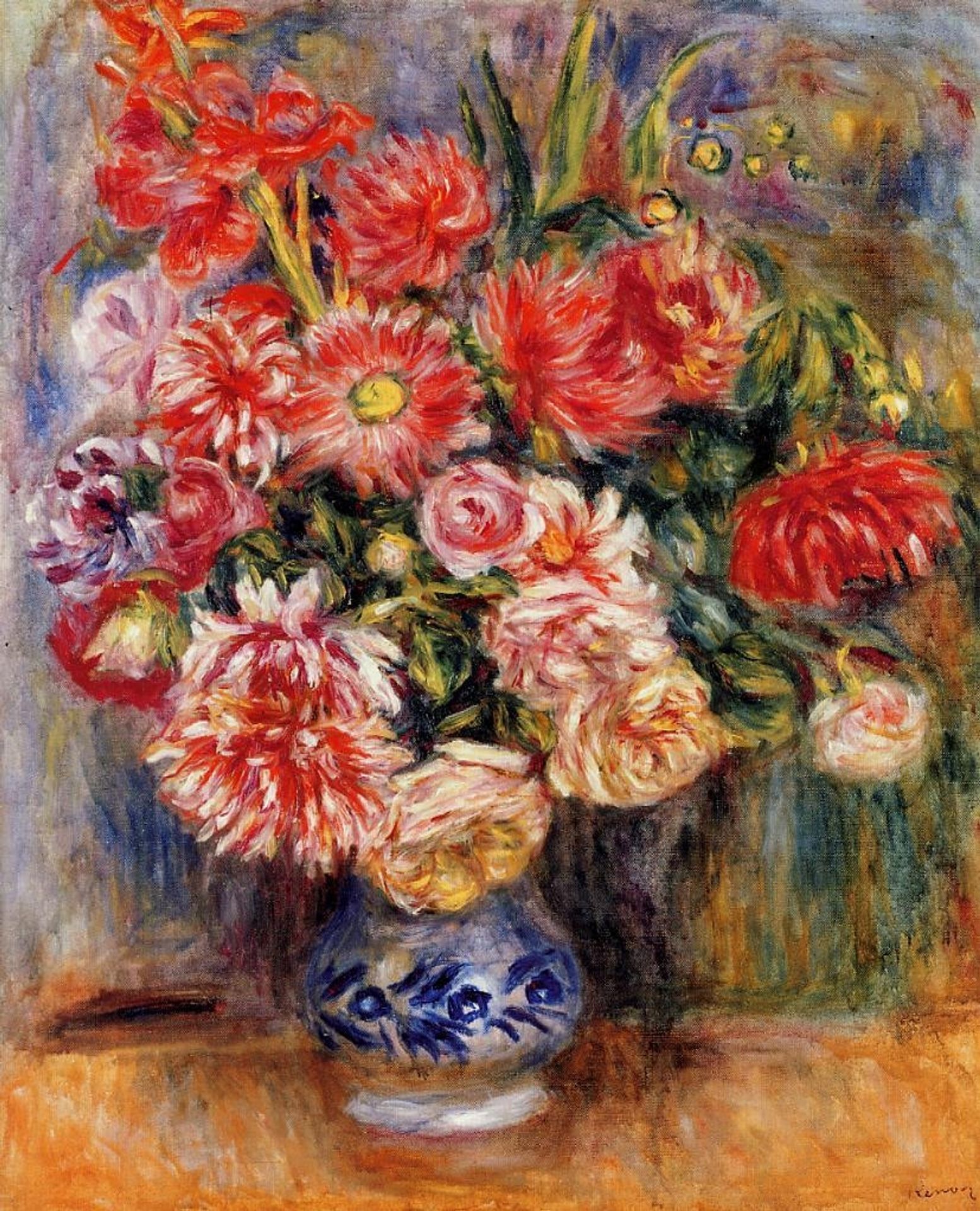 Bouquet by Pierre-Auguste Renoir