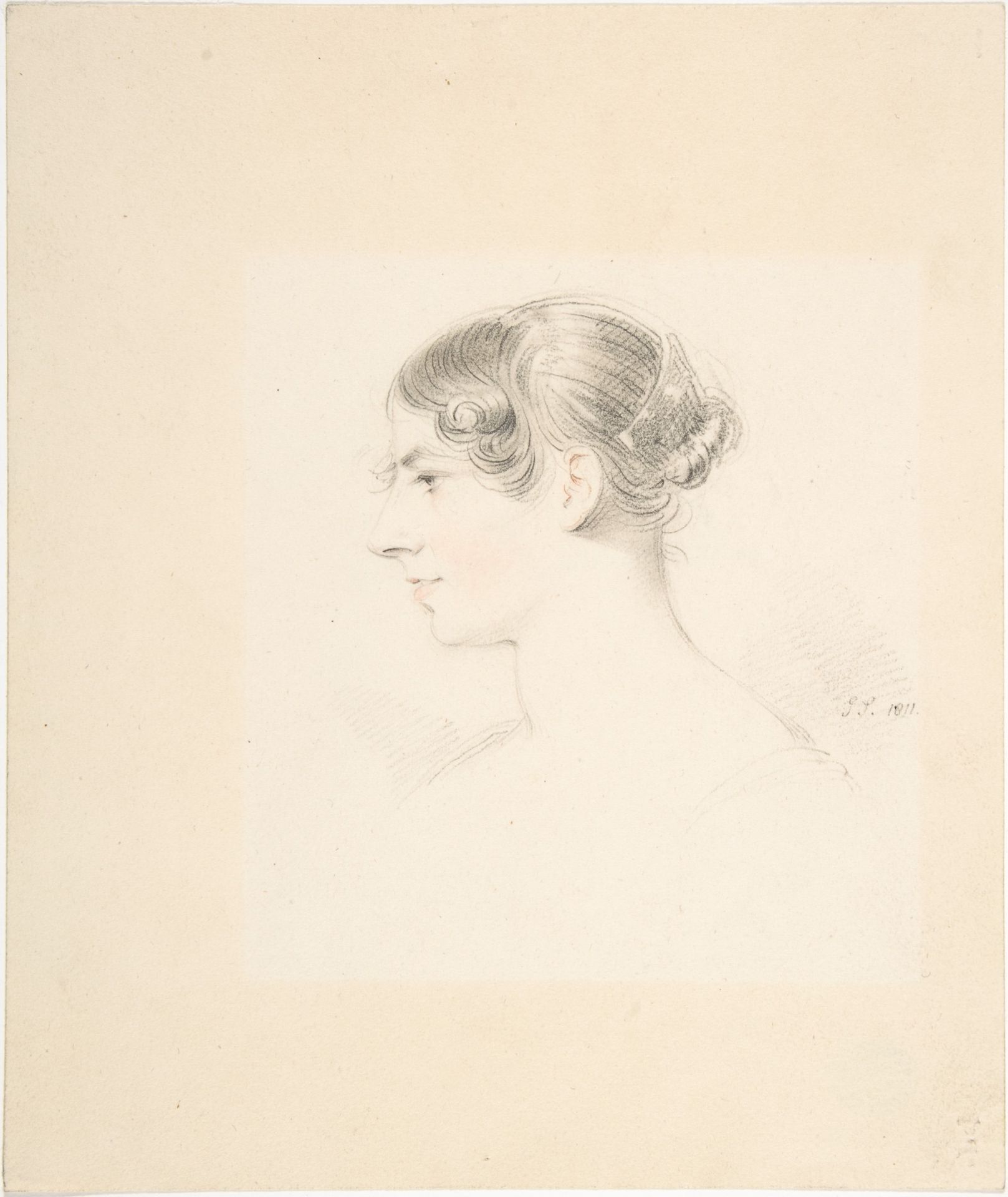 Portrait of Isabella Benson by John Smart