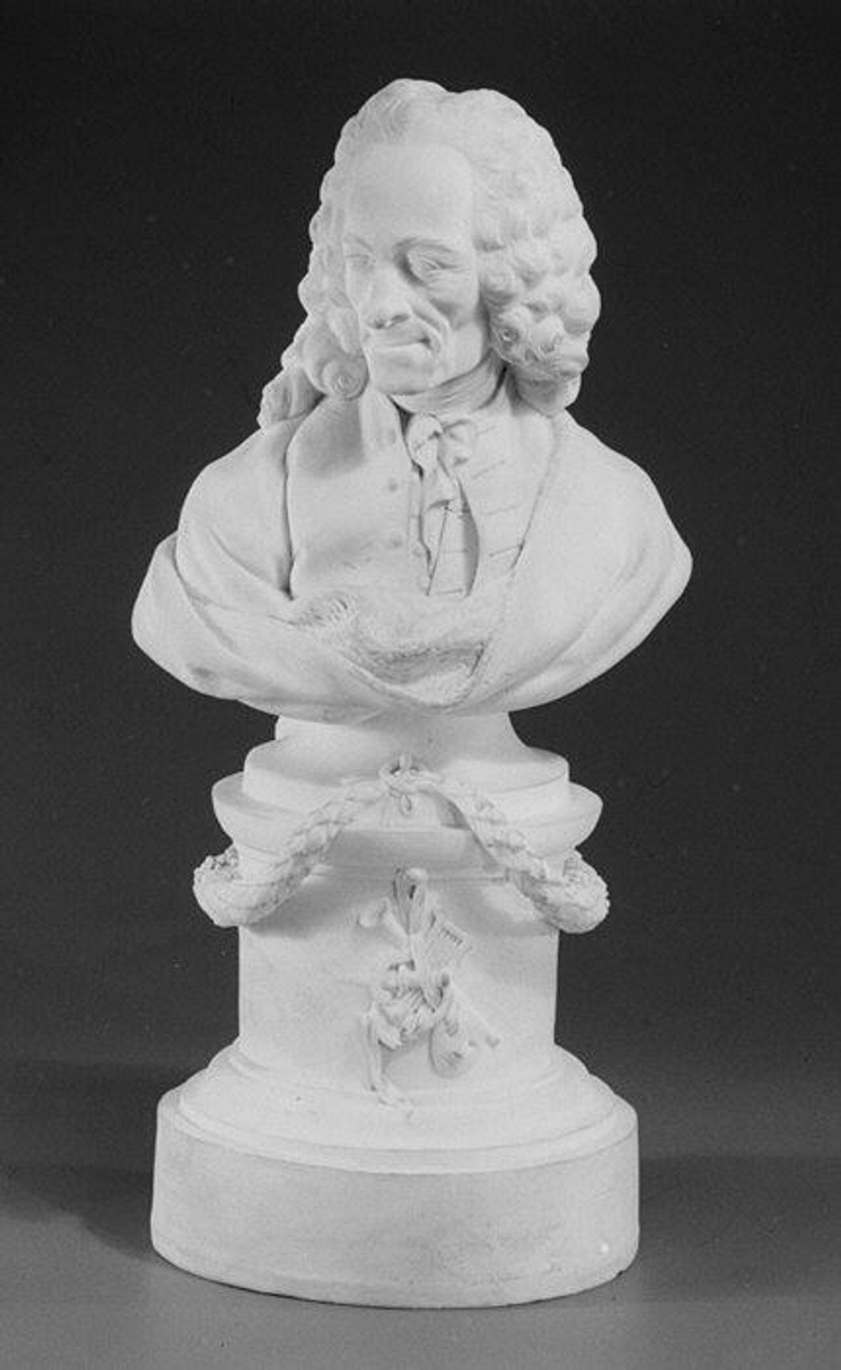 Bust of Voltaire by Paul-Louis Cyfflé