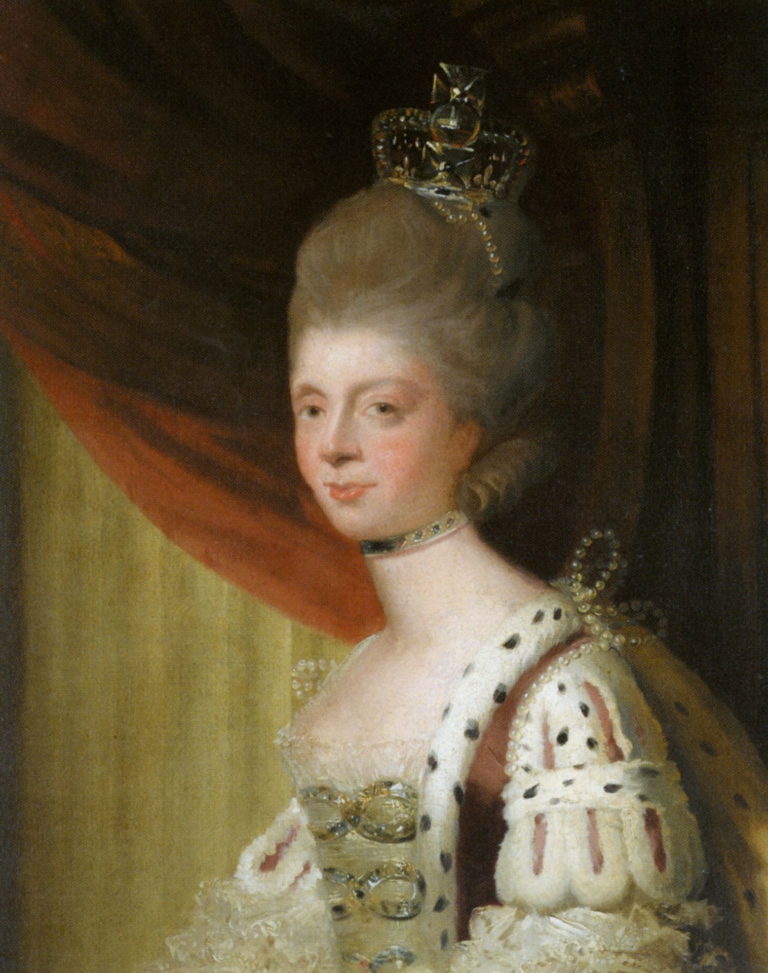 Portrait of Queen Charlotte by Joshua Reynolds