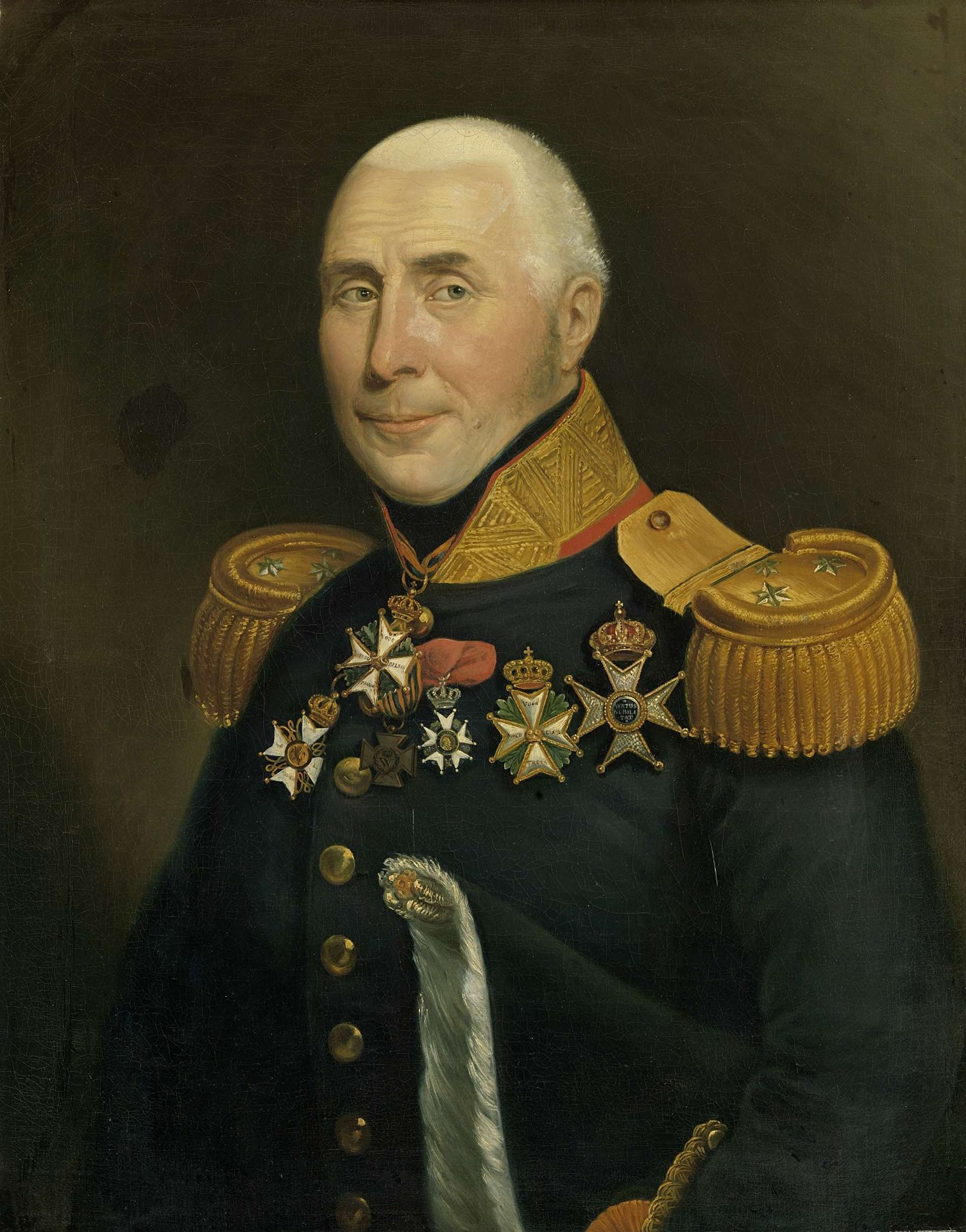 Gijsbertus Martinus Cort Heyligers (1770-1849). Lieutenant General in the Infantery by Jan Kieft