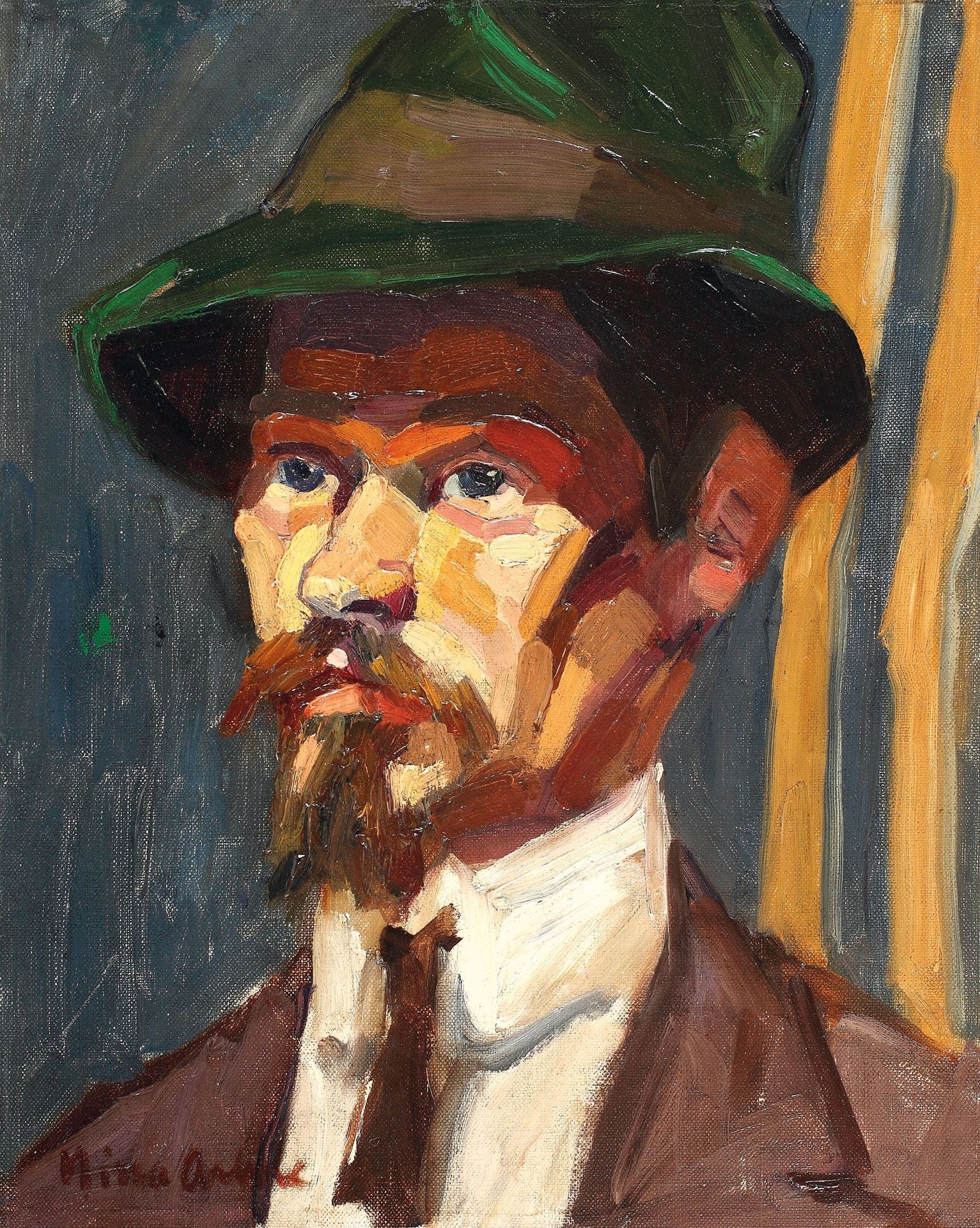 Portrait of Dumitru Arbore' by Nina Arbore