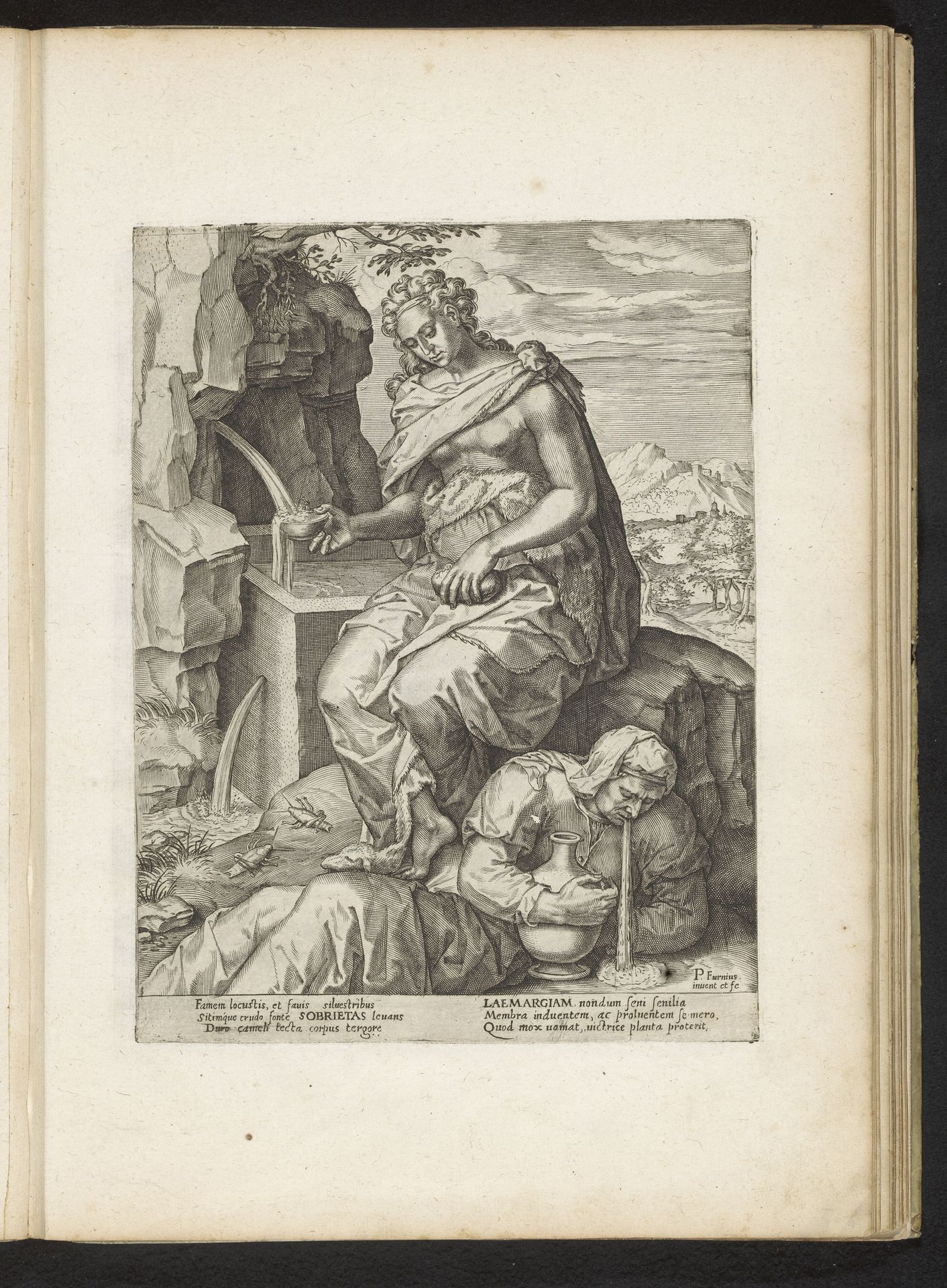 Gematigdheid overwint Gulzigheid by Pieter Jalhea Furnius