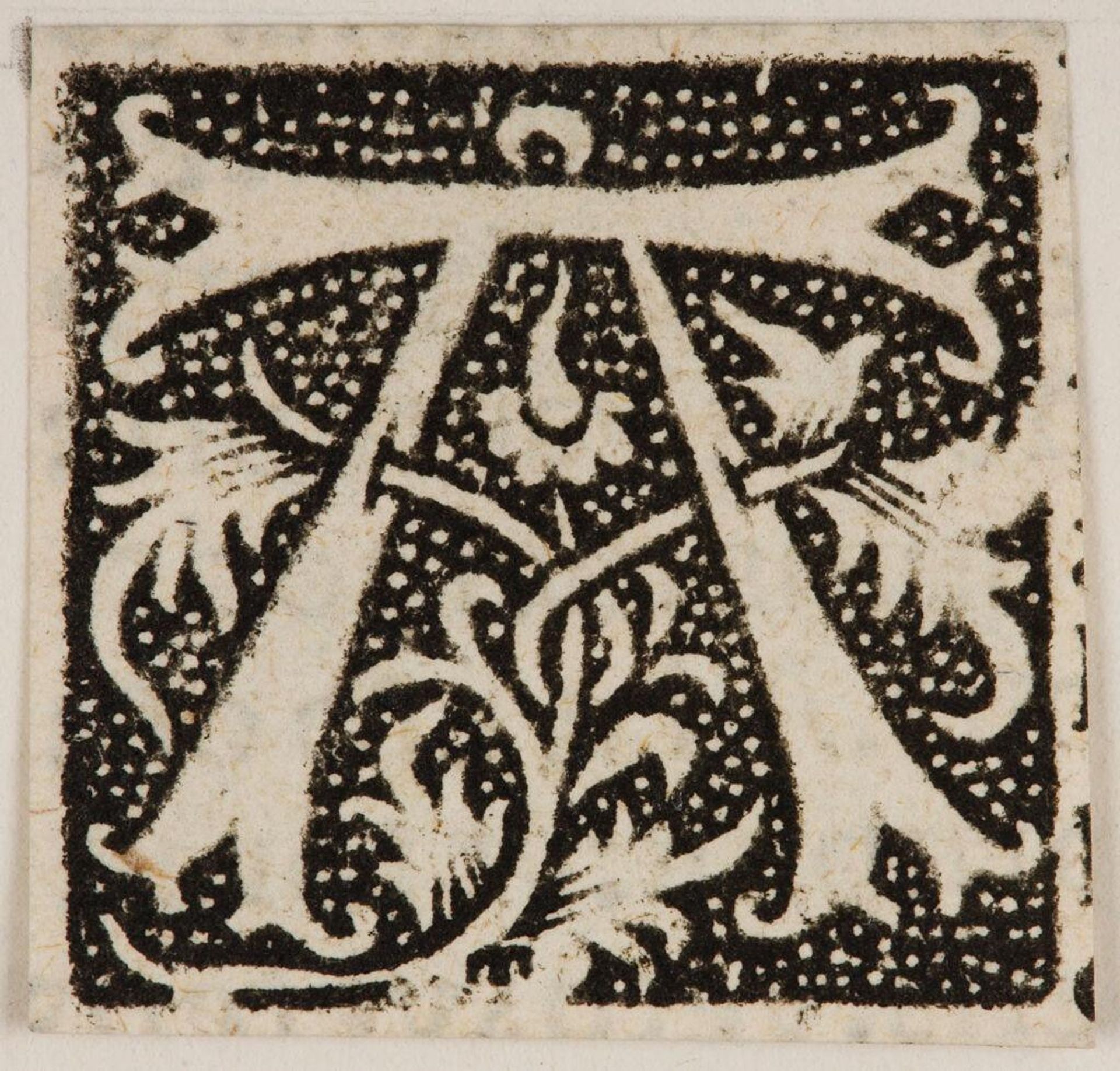 Letter A by Anonymous