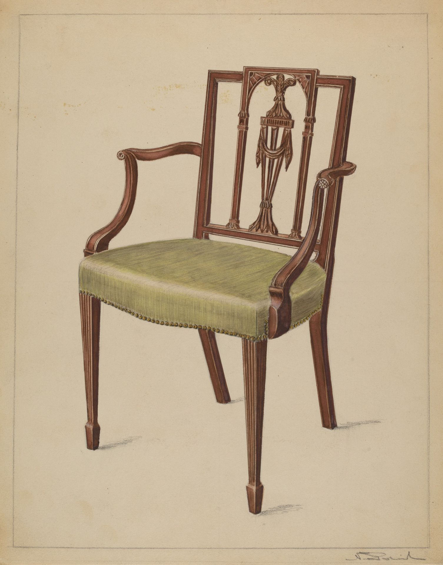 Armchair by Nicholas Gorid