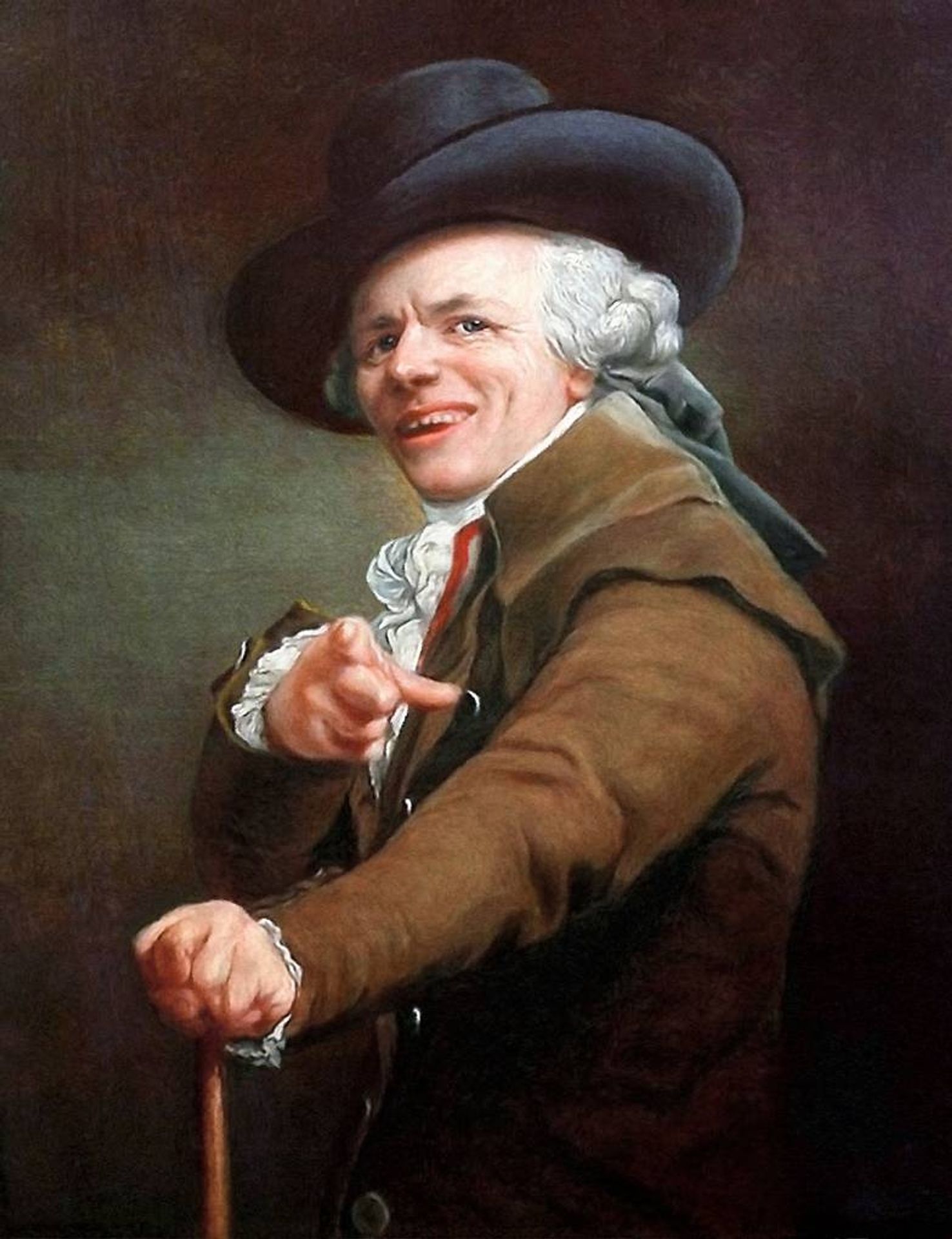 Self Portrait by Joseph Ducreux