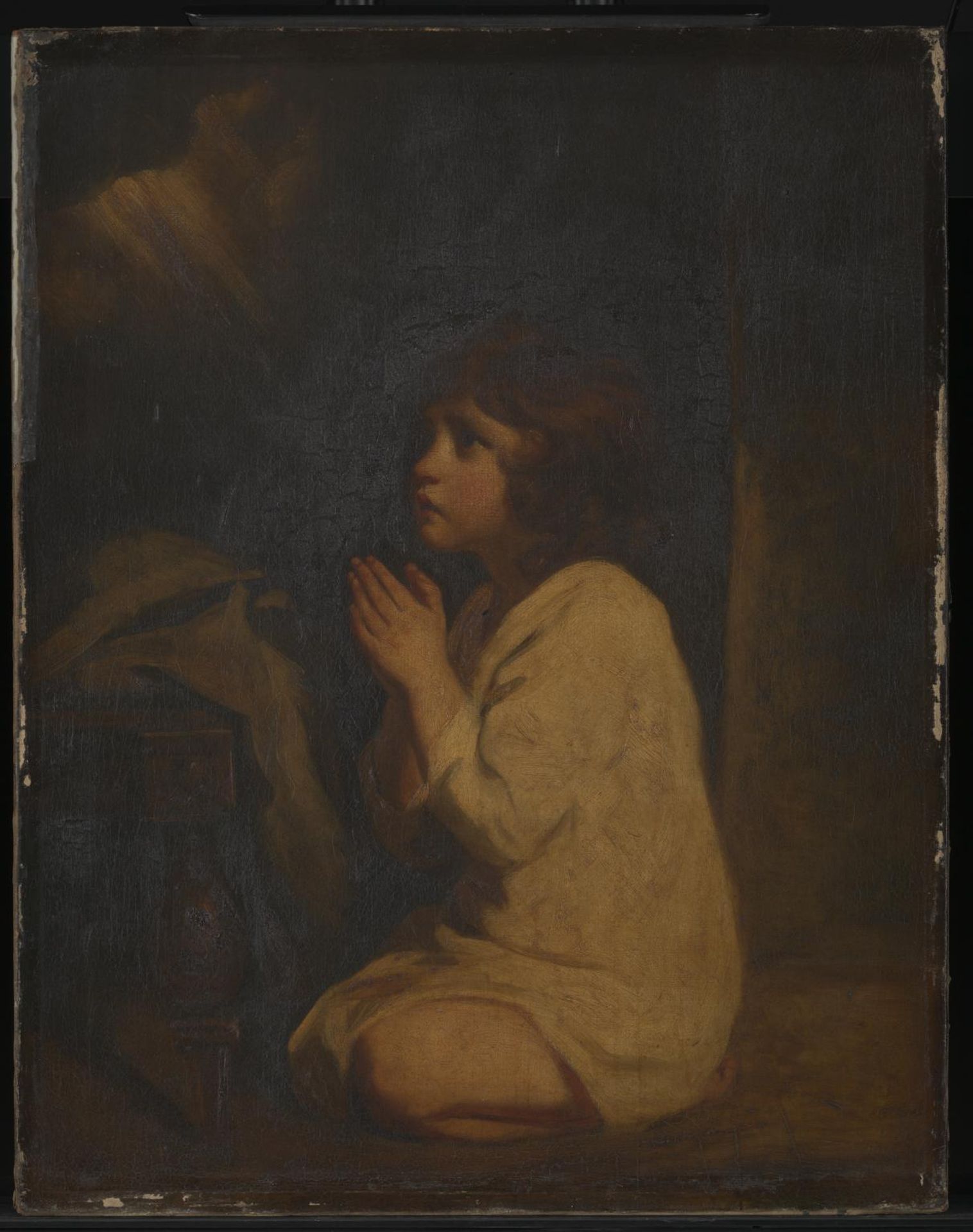The Infant Samuel by  Sir Joshua Reynolds