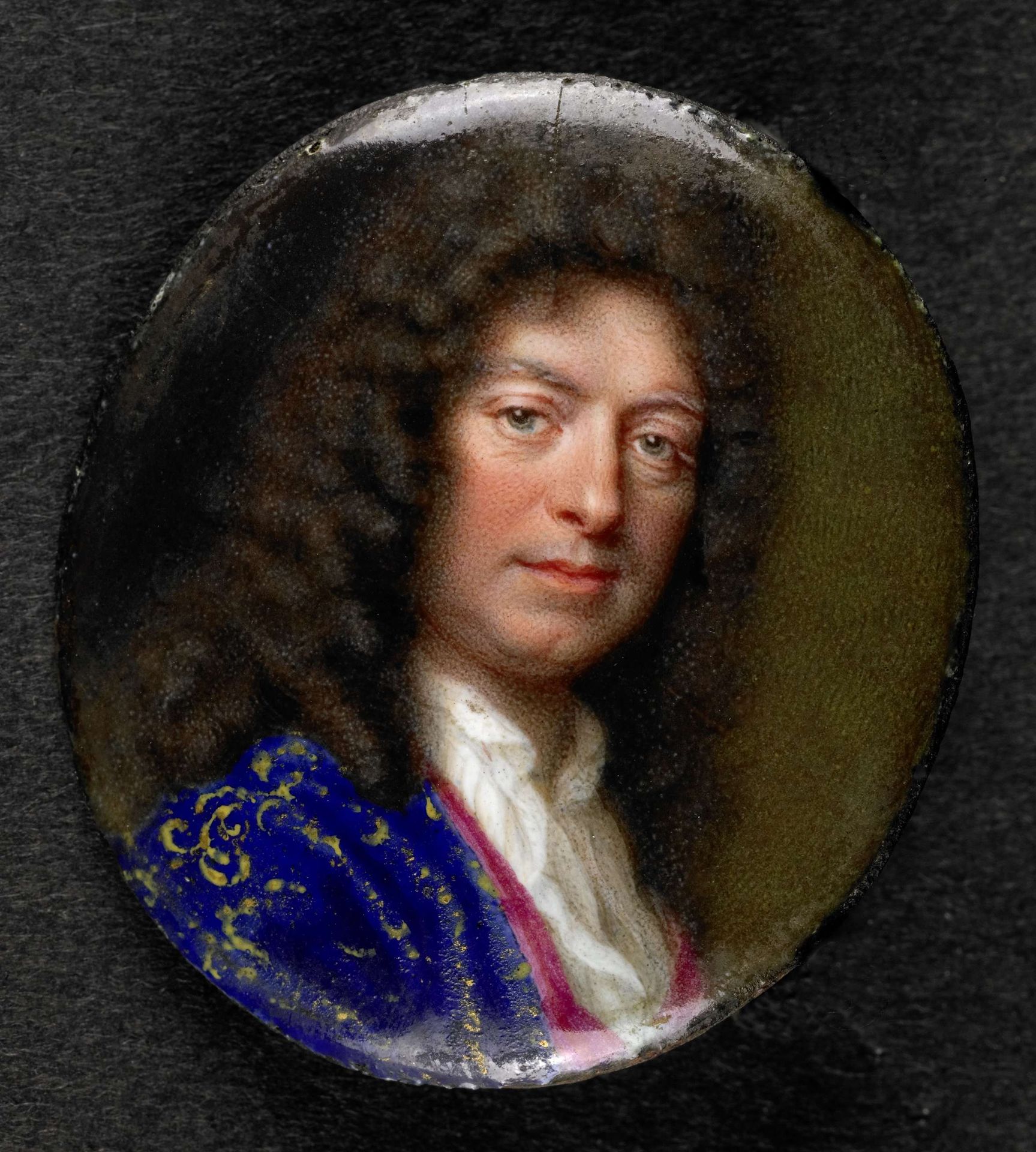 Portret van een man by Jean (le vieux) Petitot