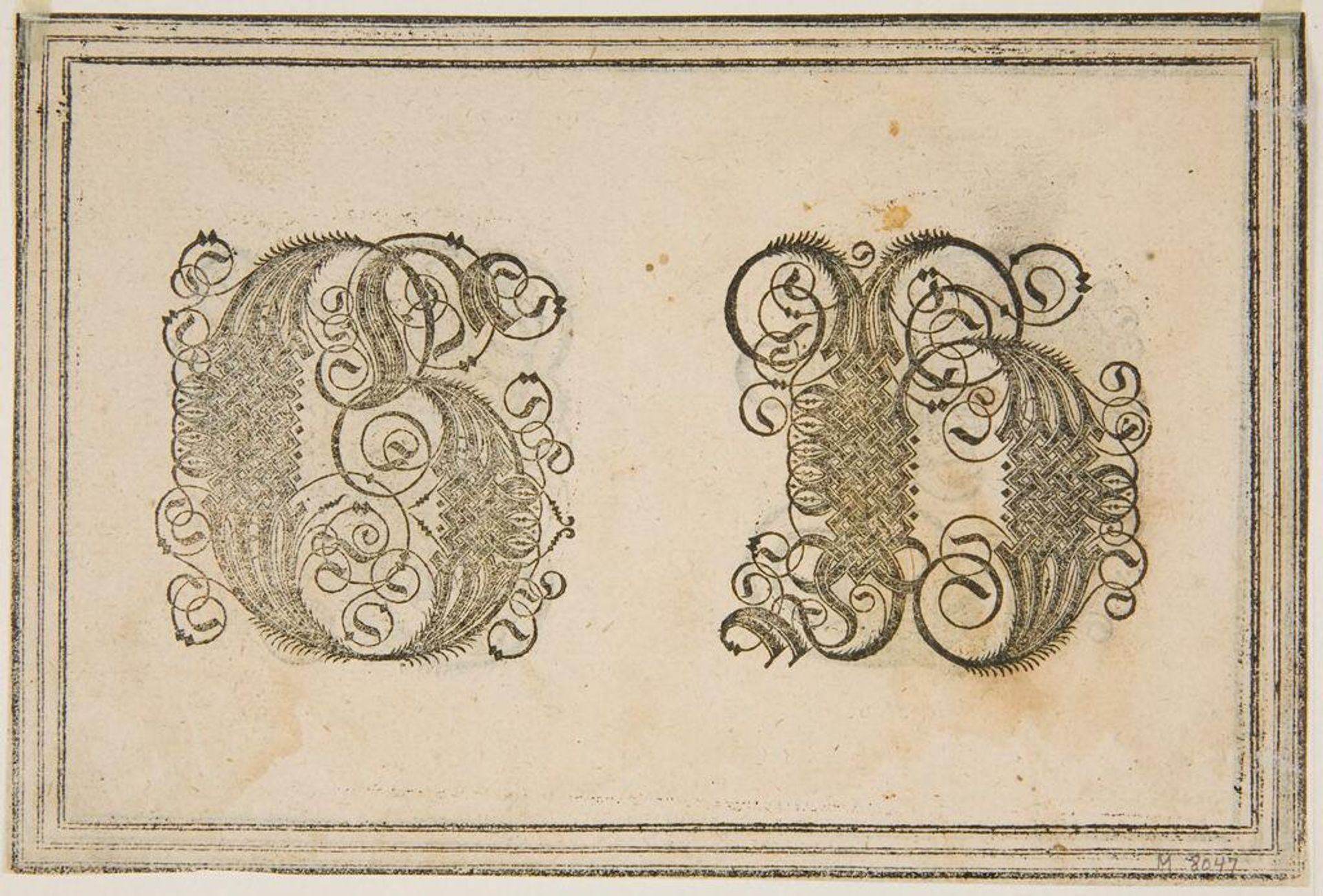 Letters G and H by Anonymous